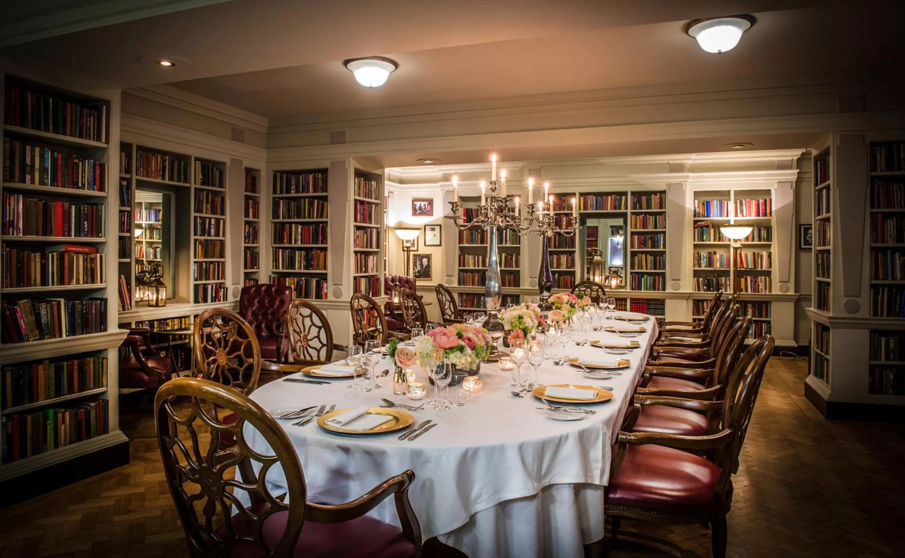 Dining area in The Bloomsbury Hotel