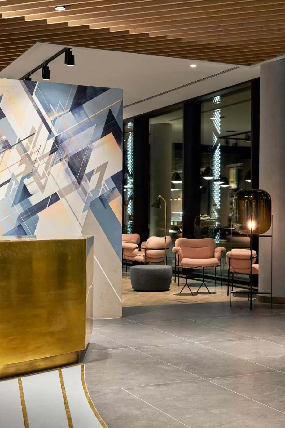 Lobby or reception in PURO Kraków Kazimierz