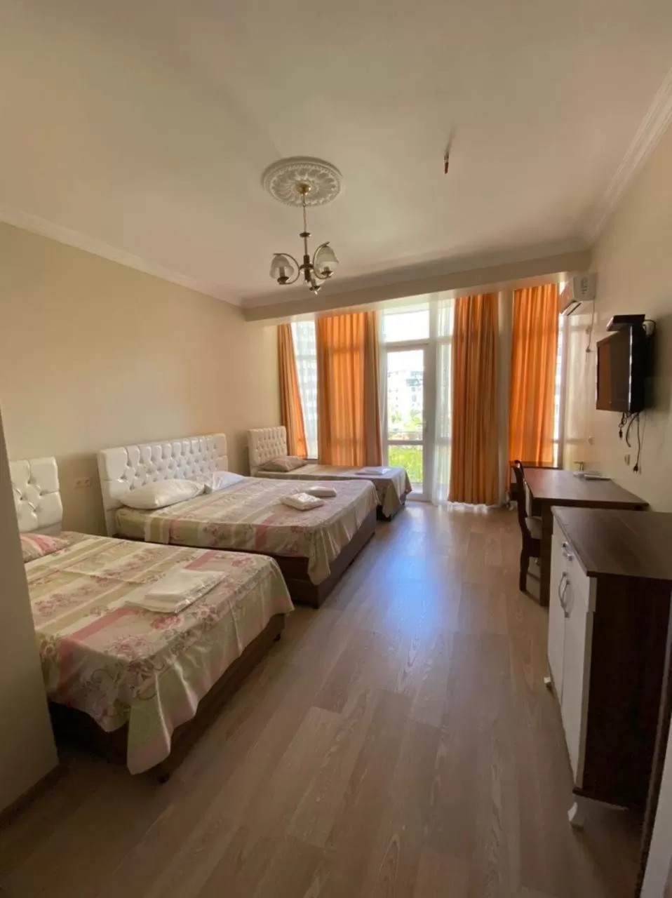 Bed in Hotel Eurasia