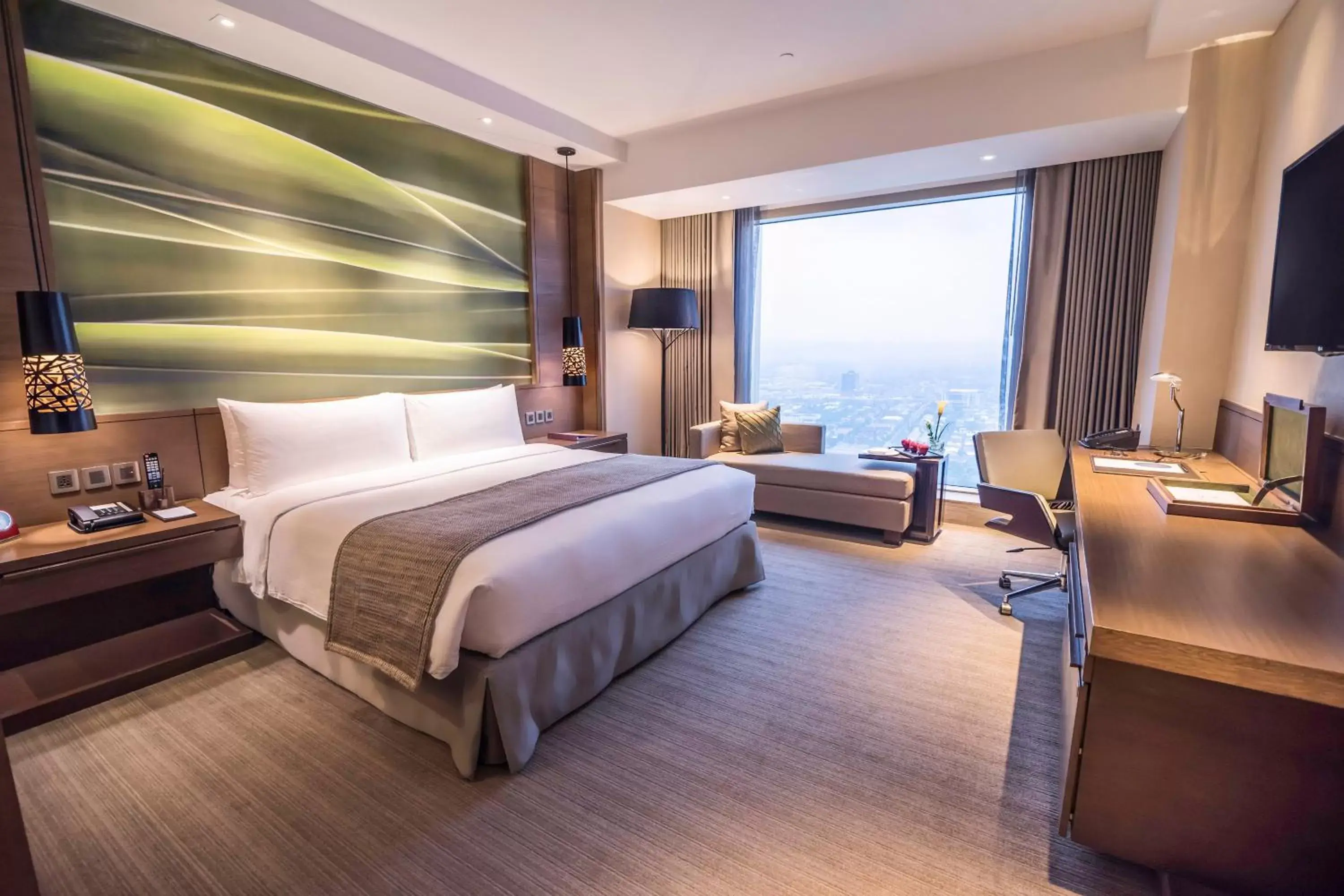 Deluxe Mountain View King in Marco Polo Ortigas Manila Deluxe Mountain View King in Marco Polo Ortigas Manila