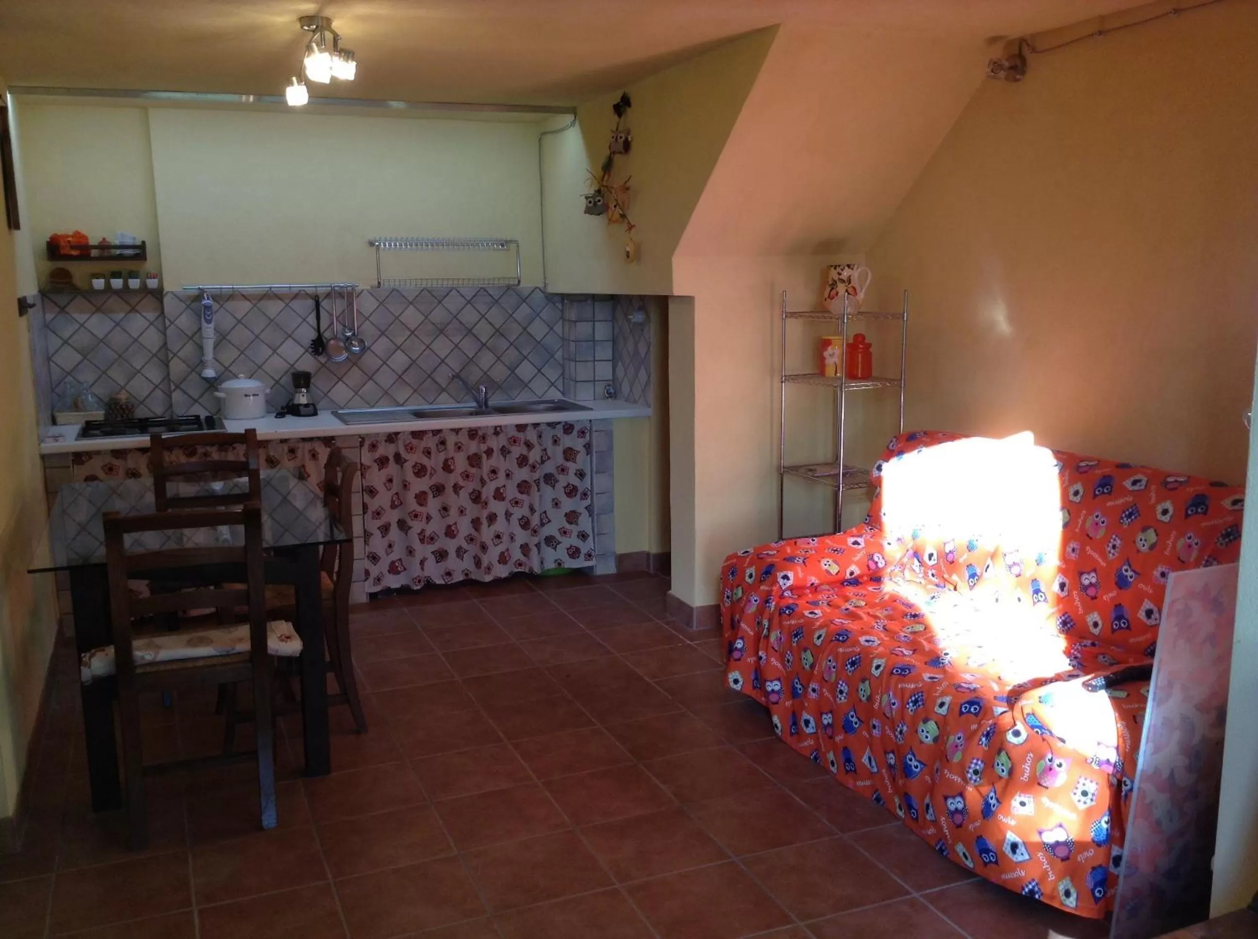 Kitchen/Kitchenette in Il soffio di Eolo