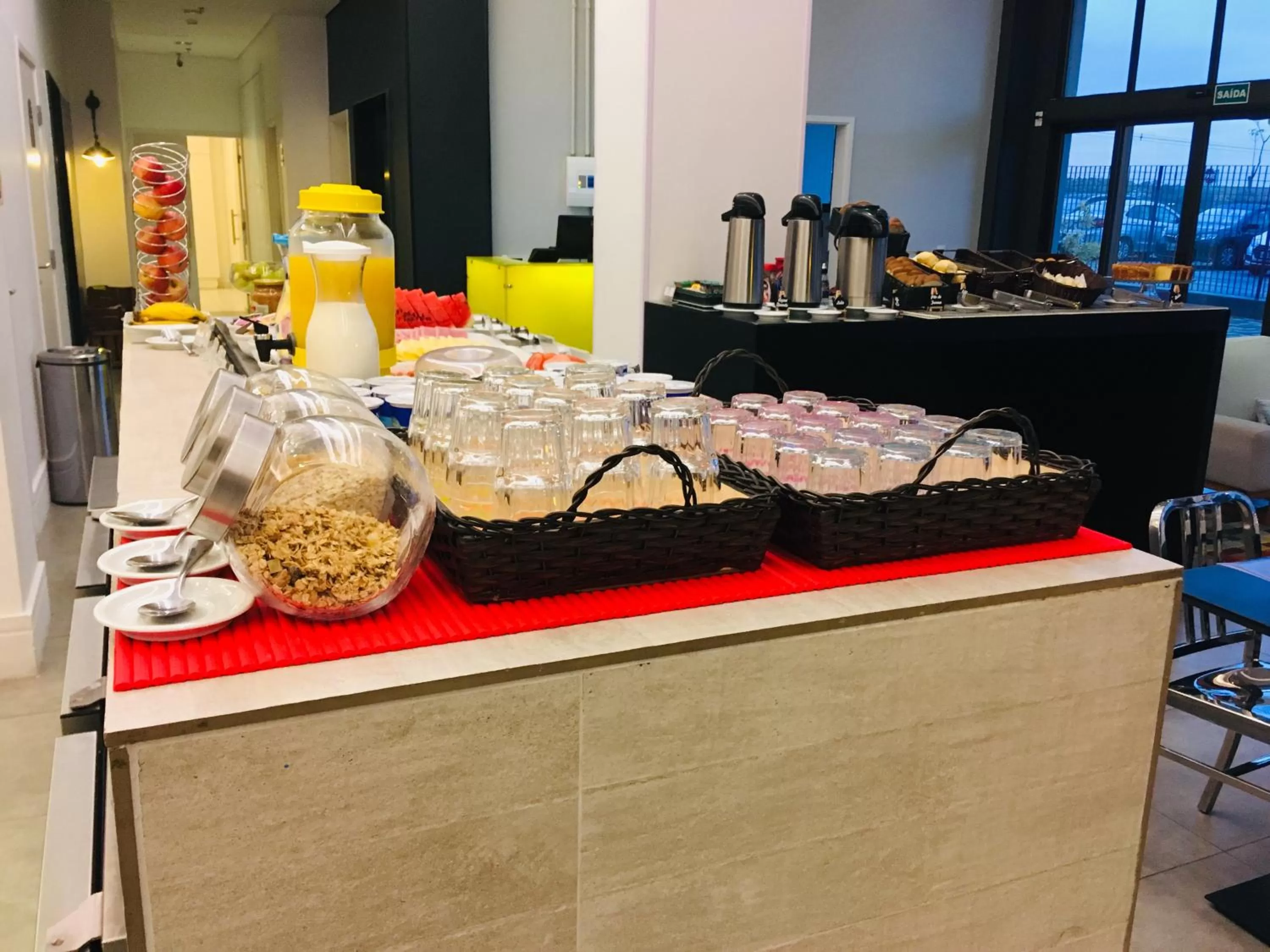 Buffet breakfast in ibis Styles Pouso Alegre
