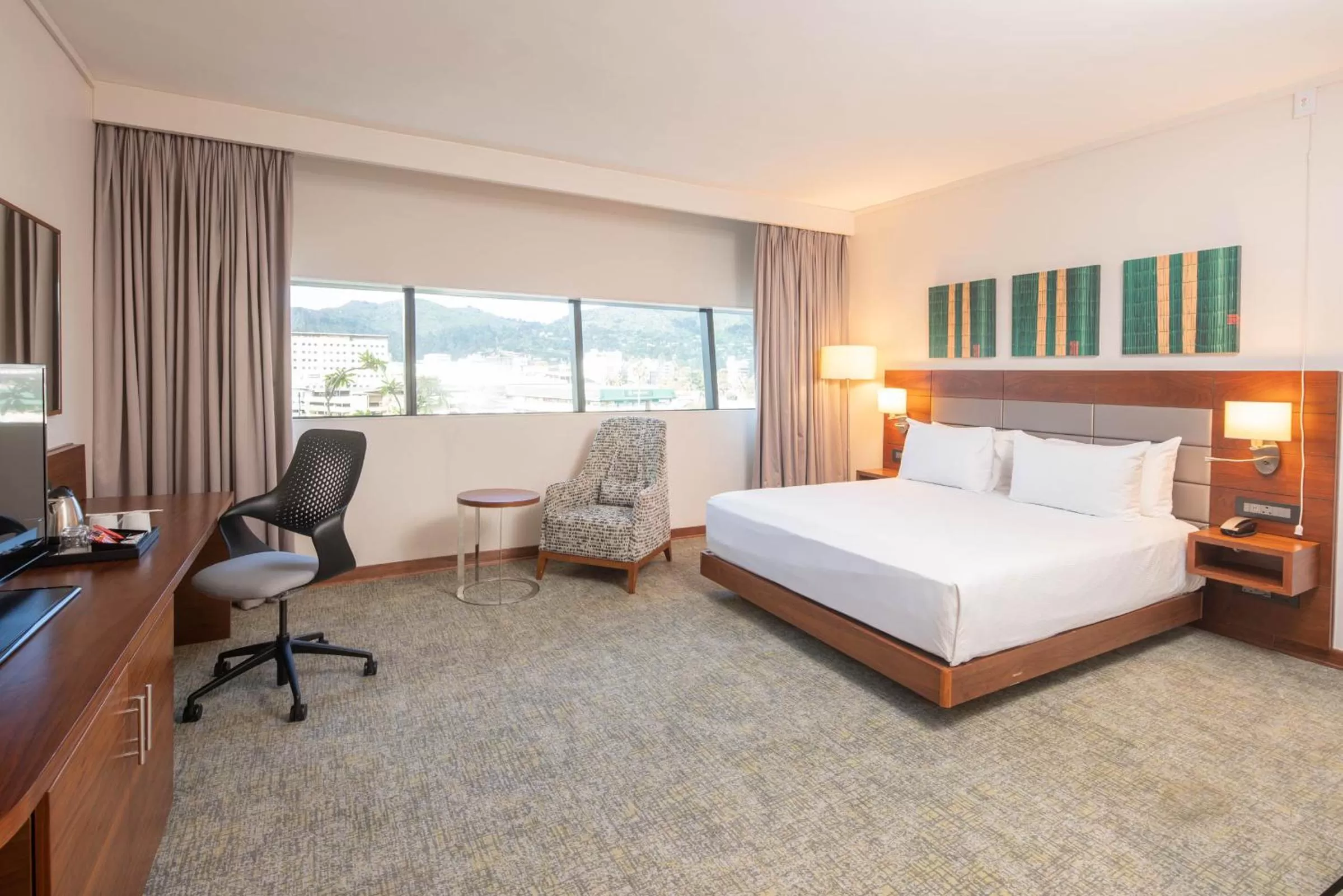 Bed in Hilton Garden Inn Mbabane