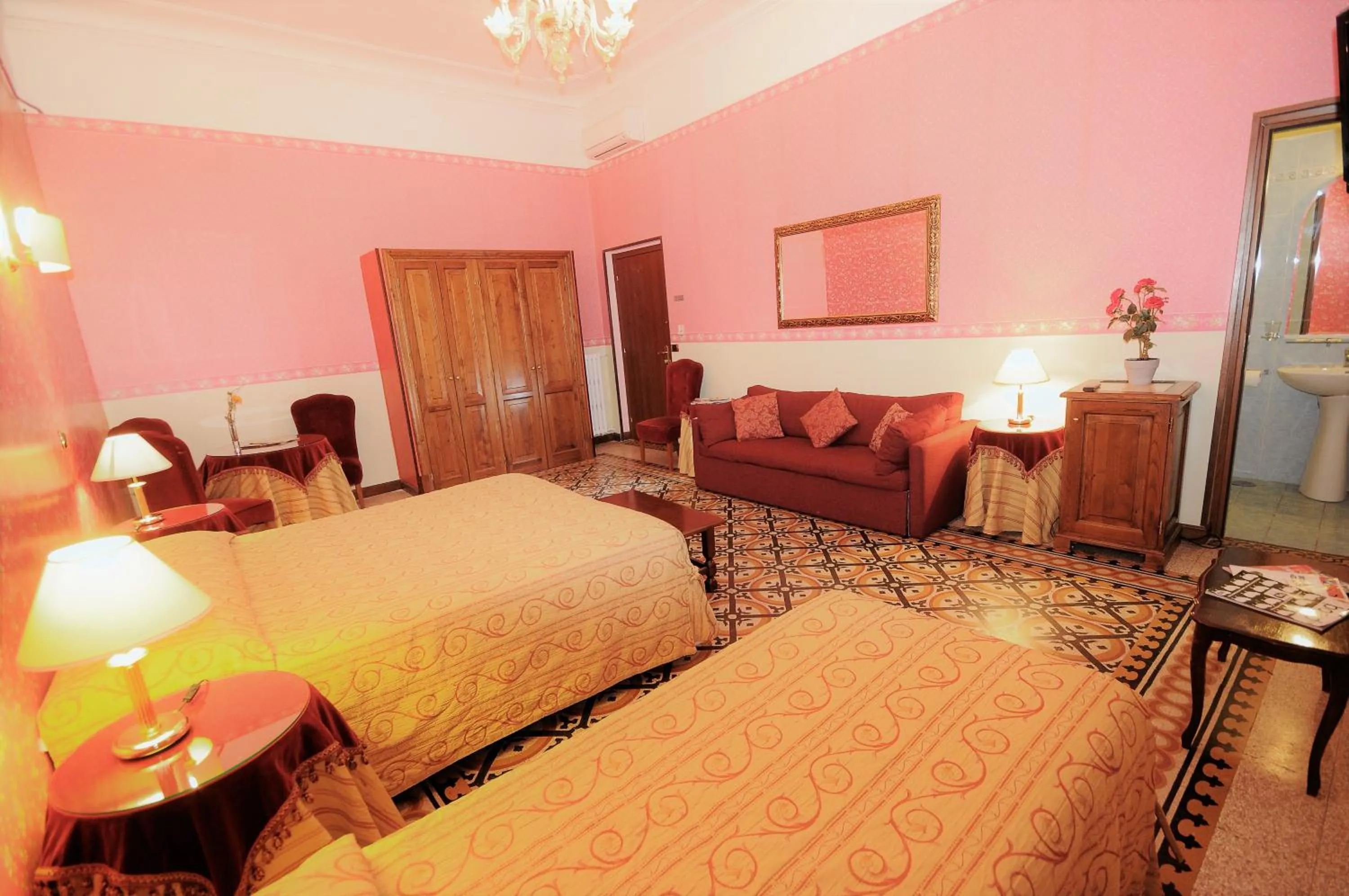 Bed in Hotel Sweet Home