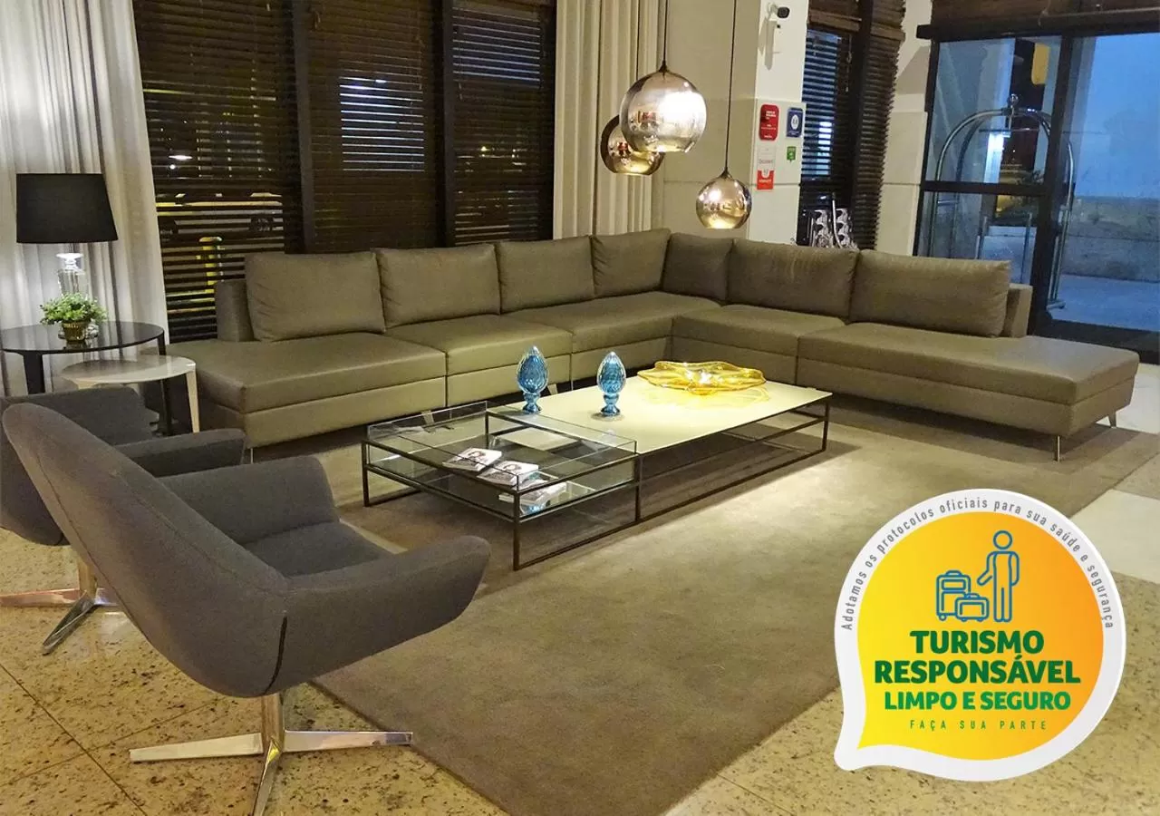 Lobby or reception in Lets Idea Brasília Hotel