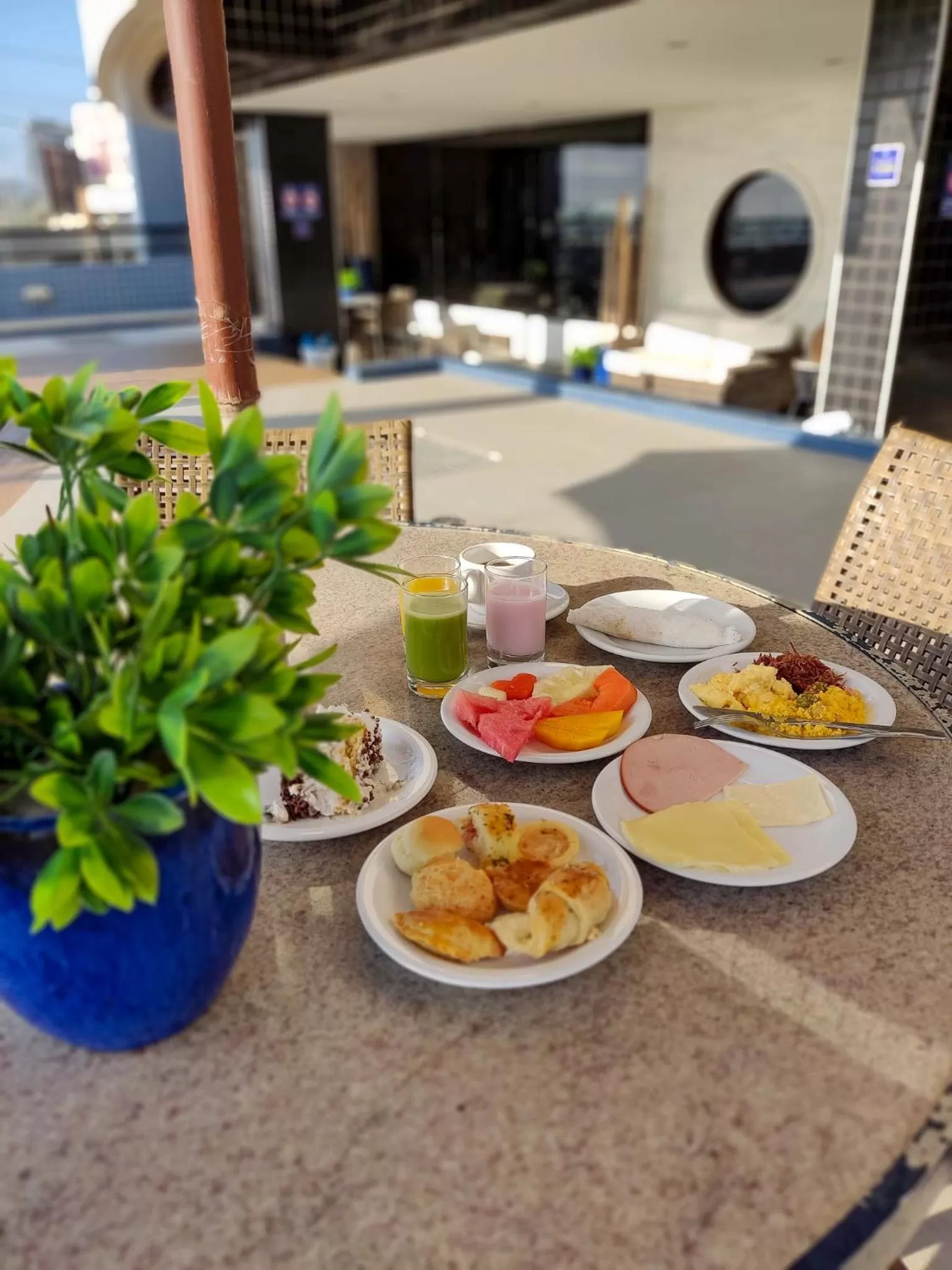 Swimming pool in Reymar Hotel Maceió