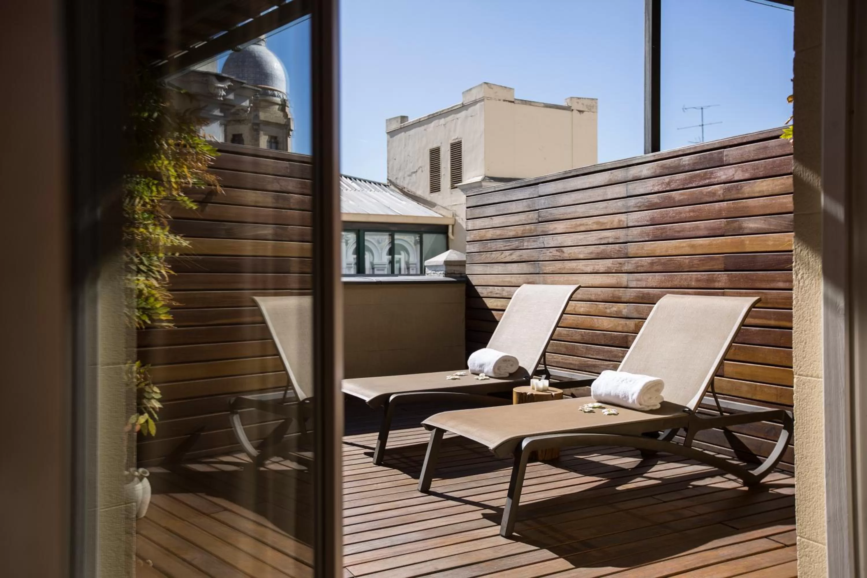 Balcony/Terrace in Iberostar Las Letras Gran Via