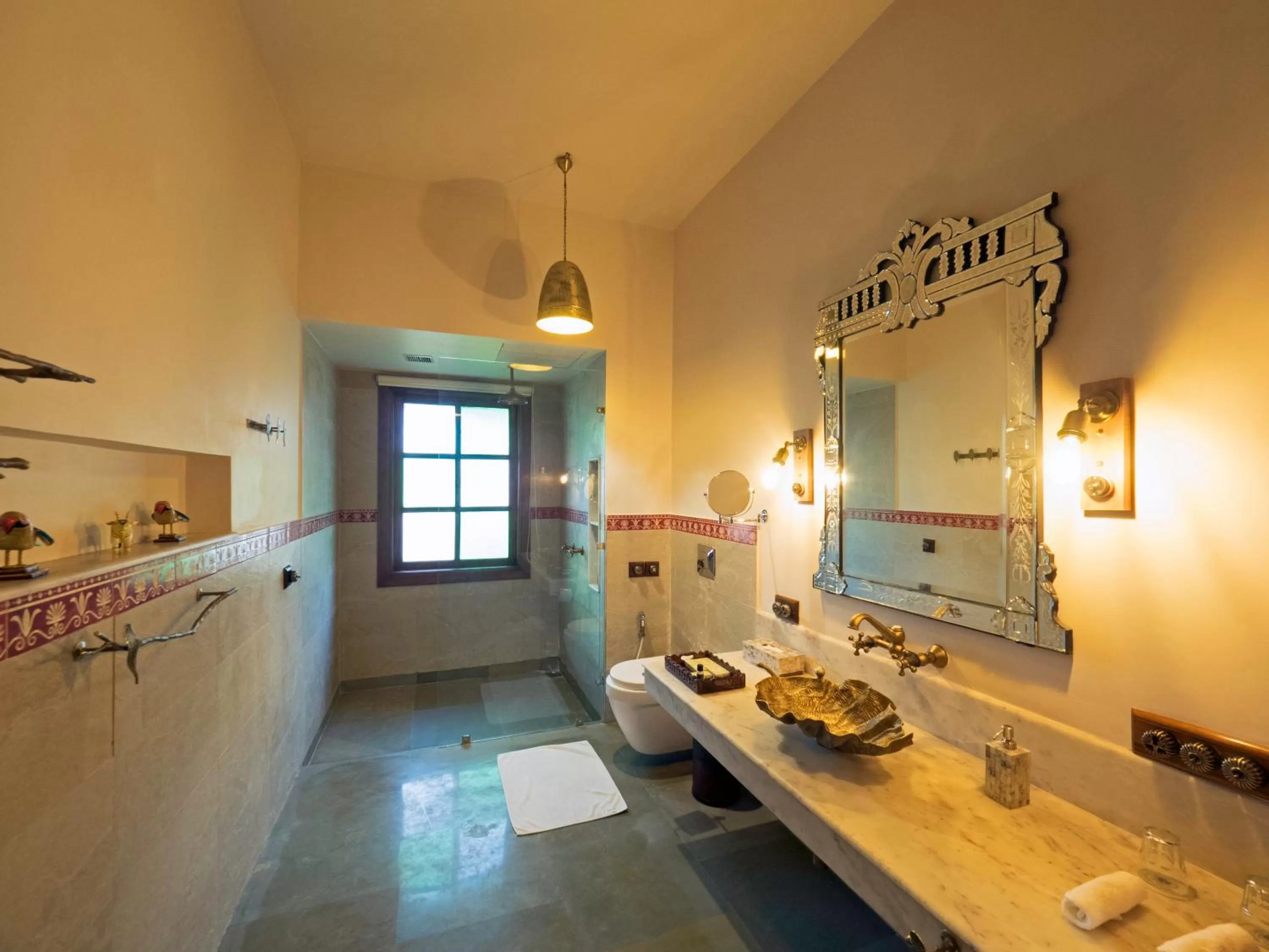 Bathroom in Tree of Life Resort & Spa Varanasi
