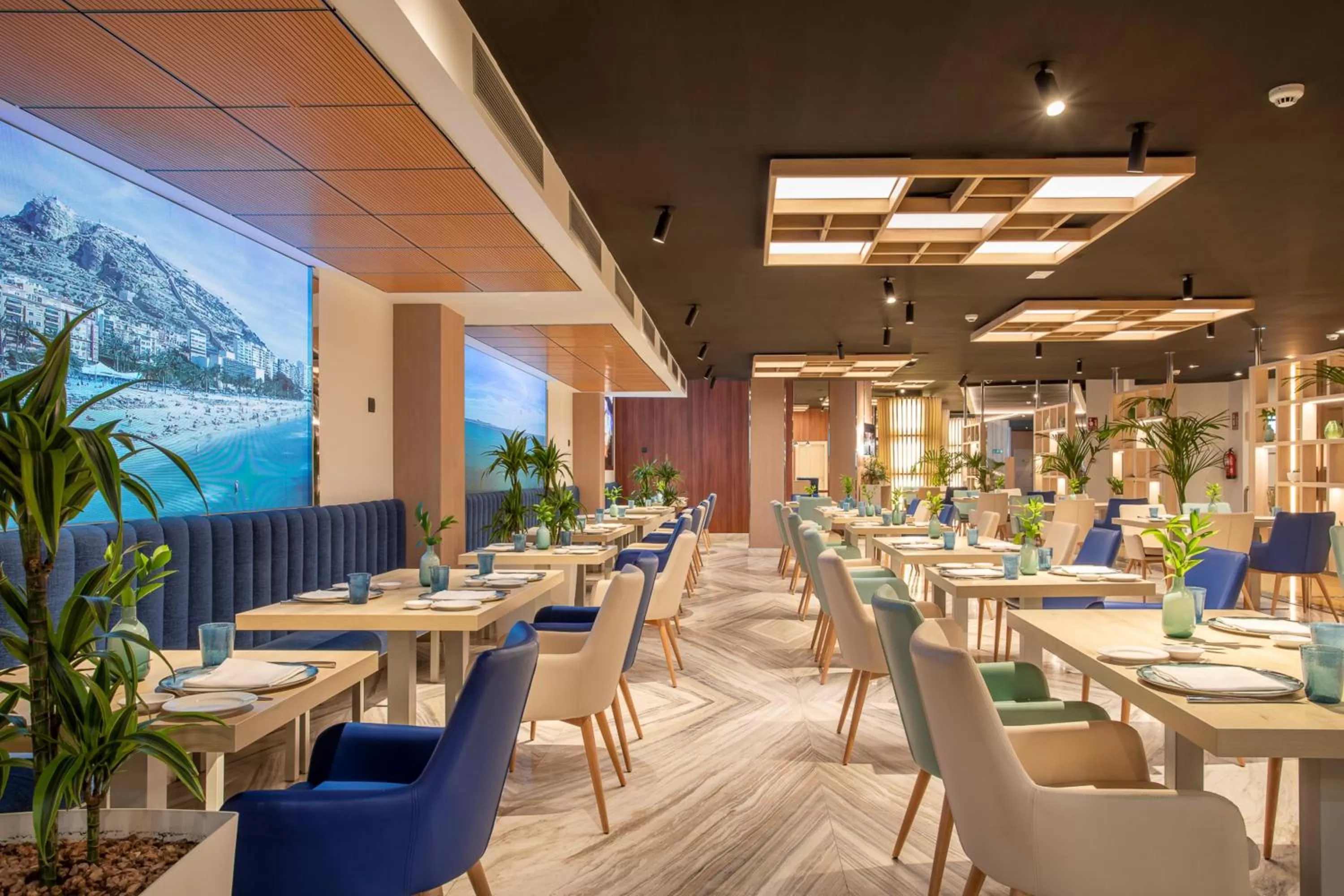 Restaurant/places to eat in Melia Alicante
