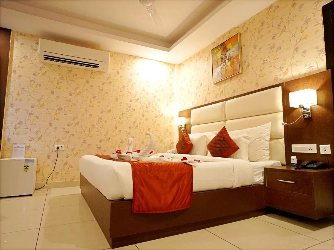 Bed in Indira Nikunj Rubystone Exotic