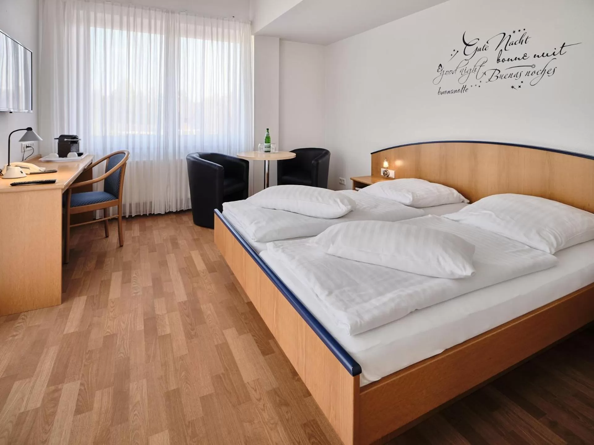 Bed in Hotel Restaurant Clemens-August