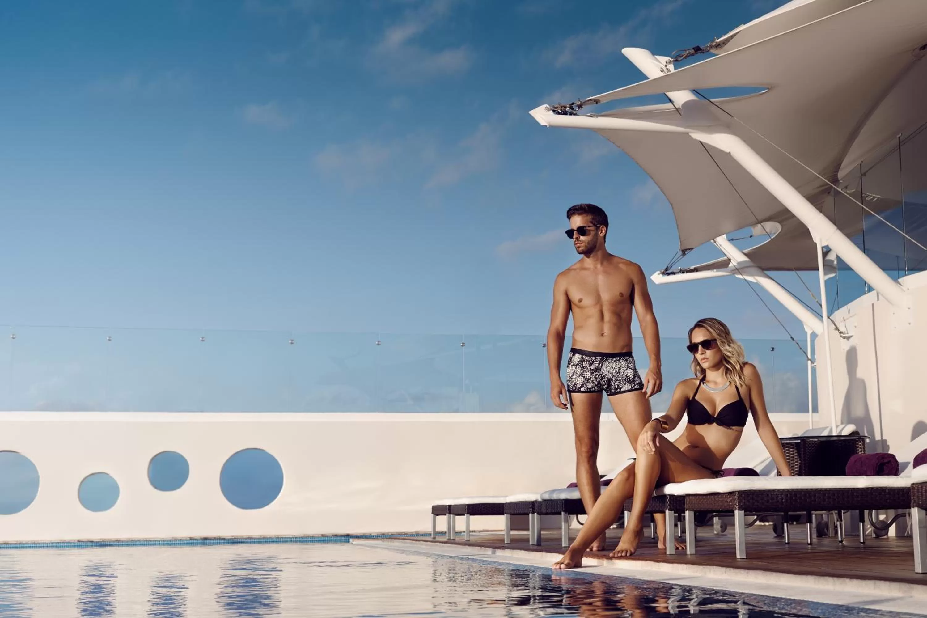 Pool view in Senses Quinta Avenida Adults Only Hotel By Artisan