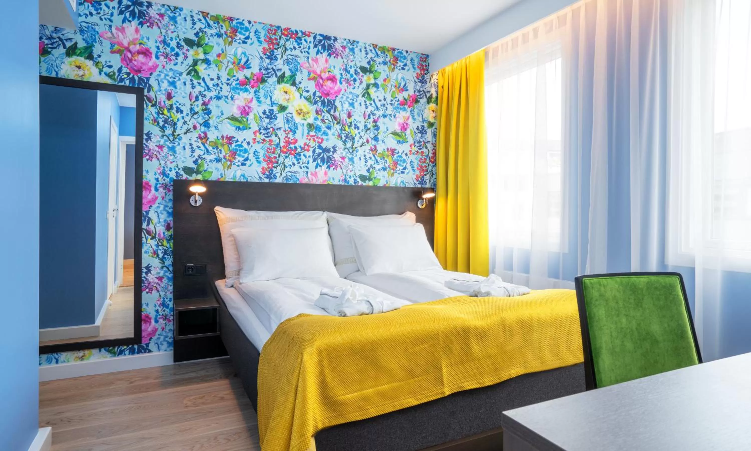 Bed in Thon Hotel Moldefjord