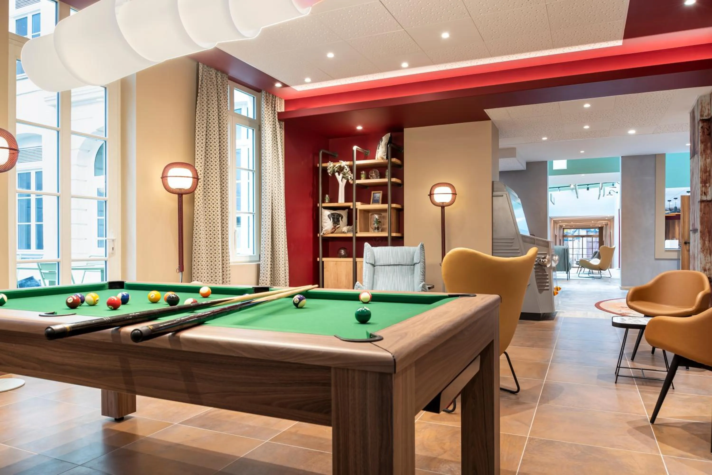Billiard in Aparthotel Adagio Lille Centre Grand Place