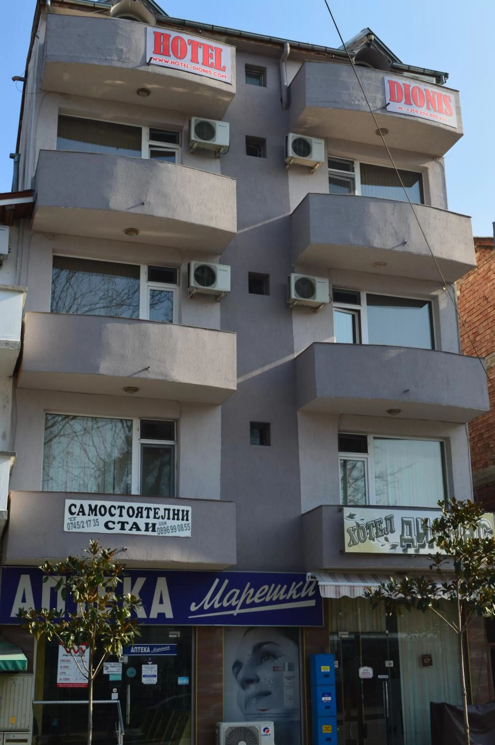 Property Building in Dionis Hotel