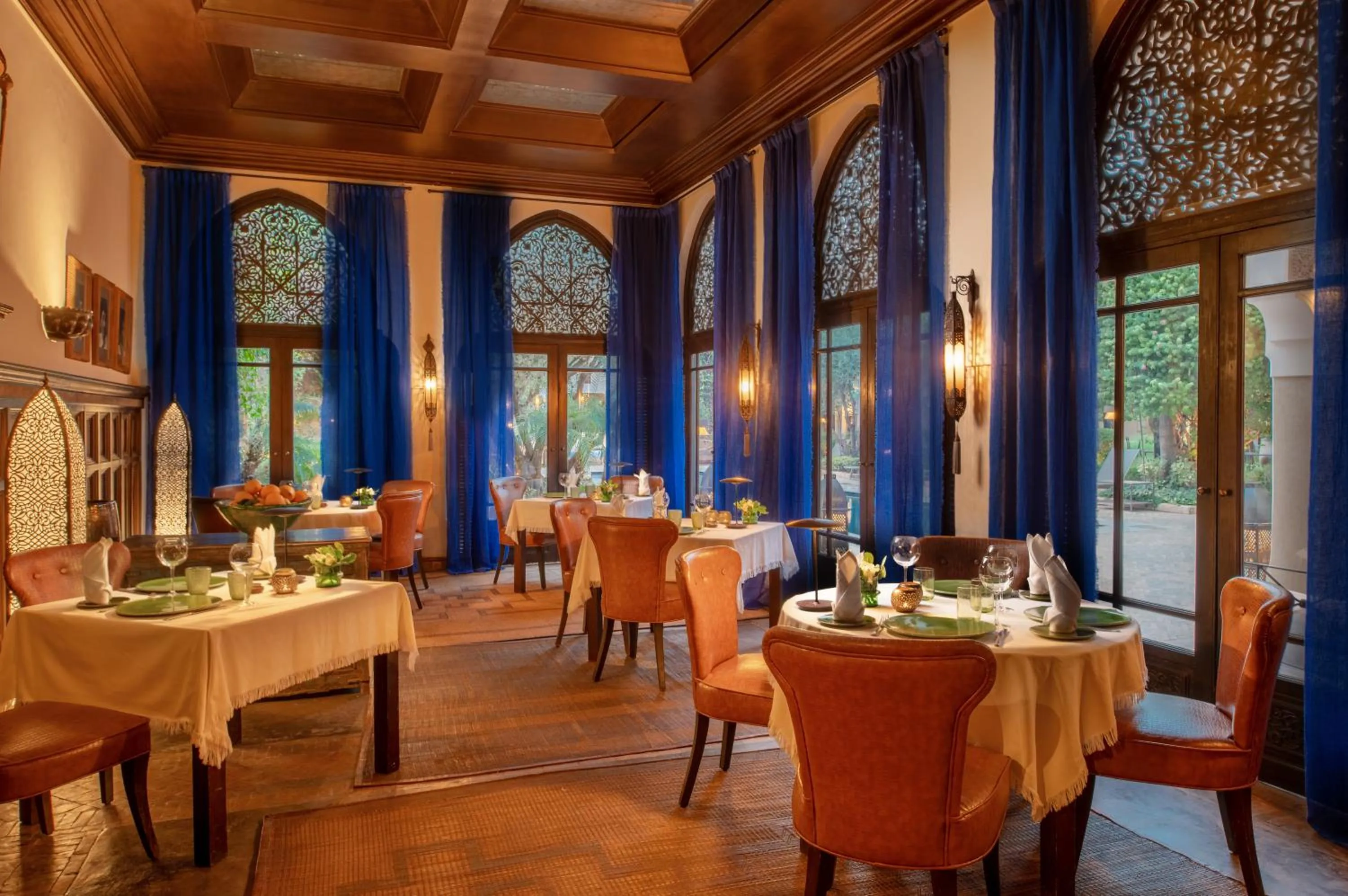 Restaurant/places to eat in La Villa des Orangers - Relais & Châteaux