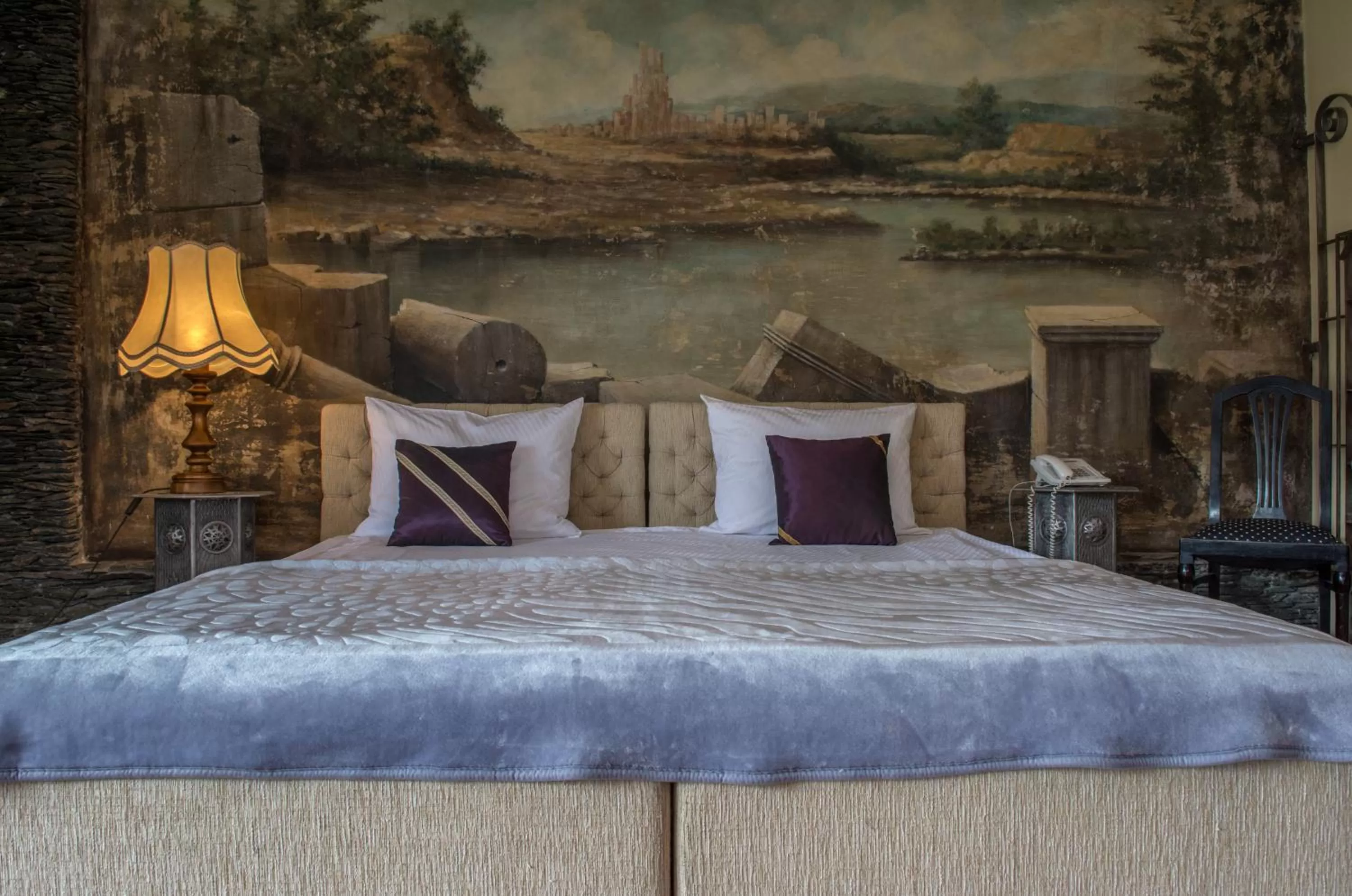 Bed in Hotel Michele