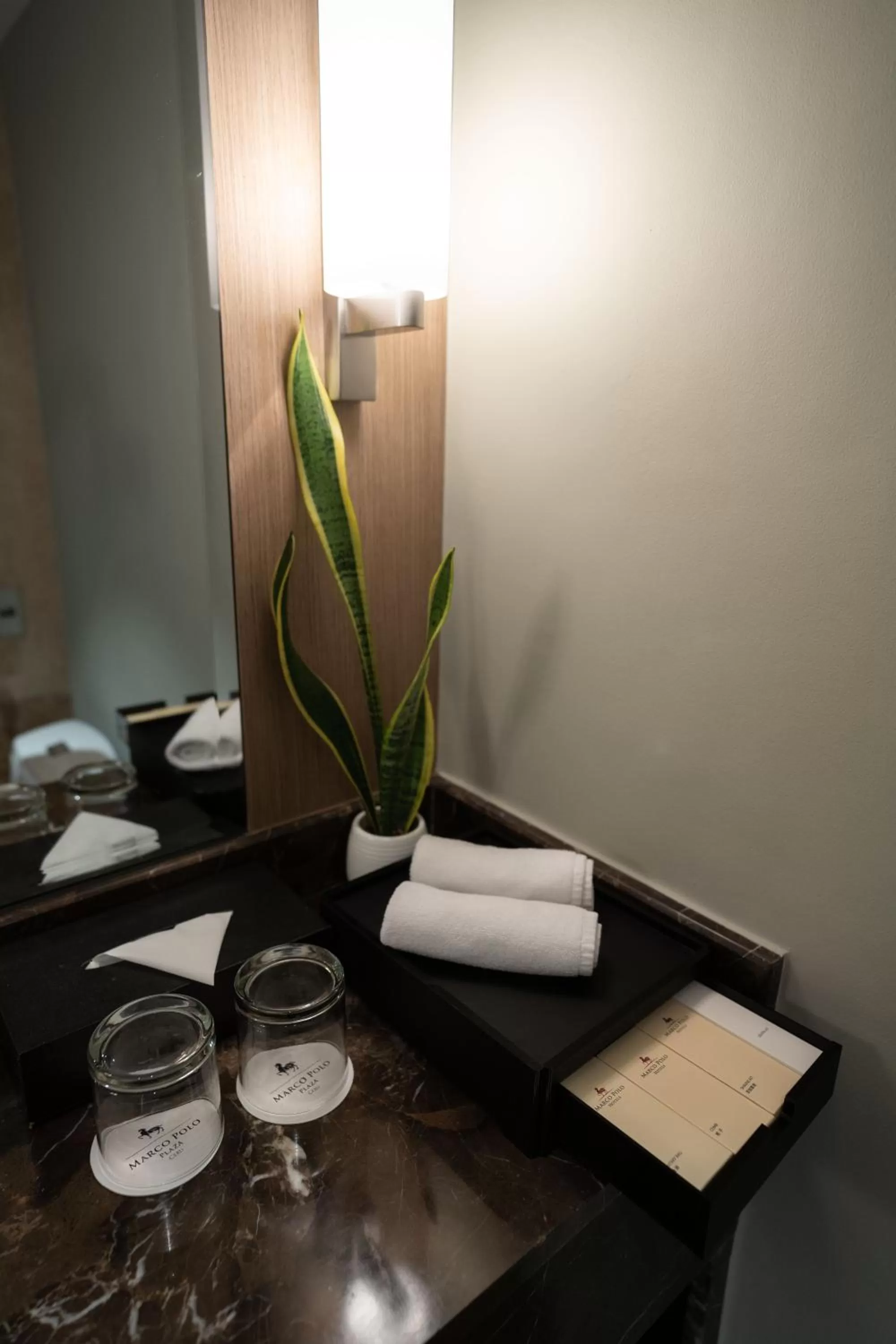 Bathroom in Marco Polo Plaza Cebu