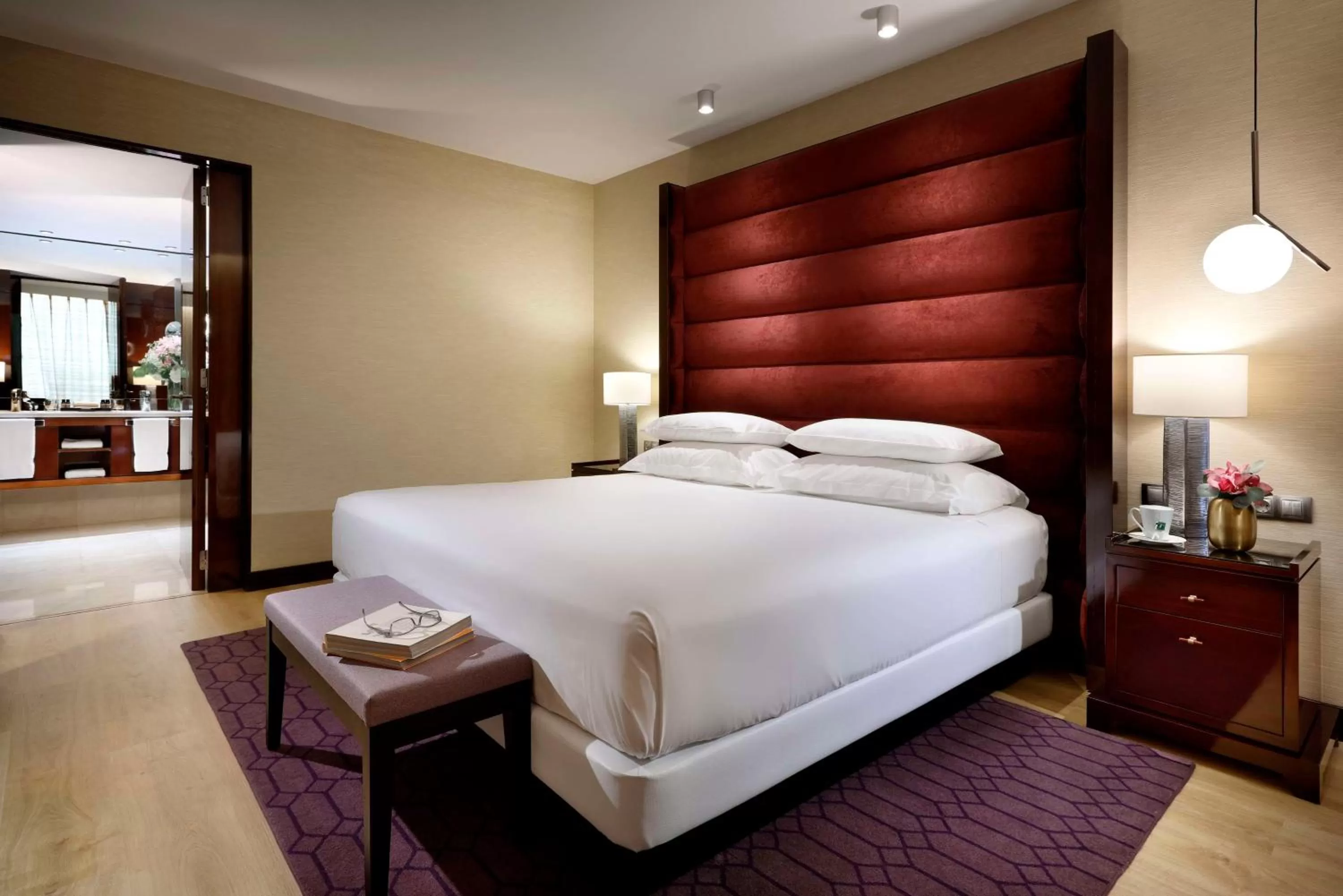 Photo of the whole room, Bed in Hyatt Regency Barcelona Tower