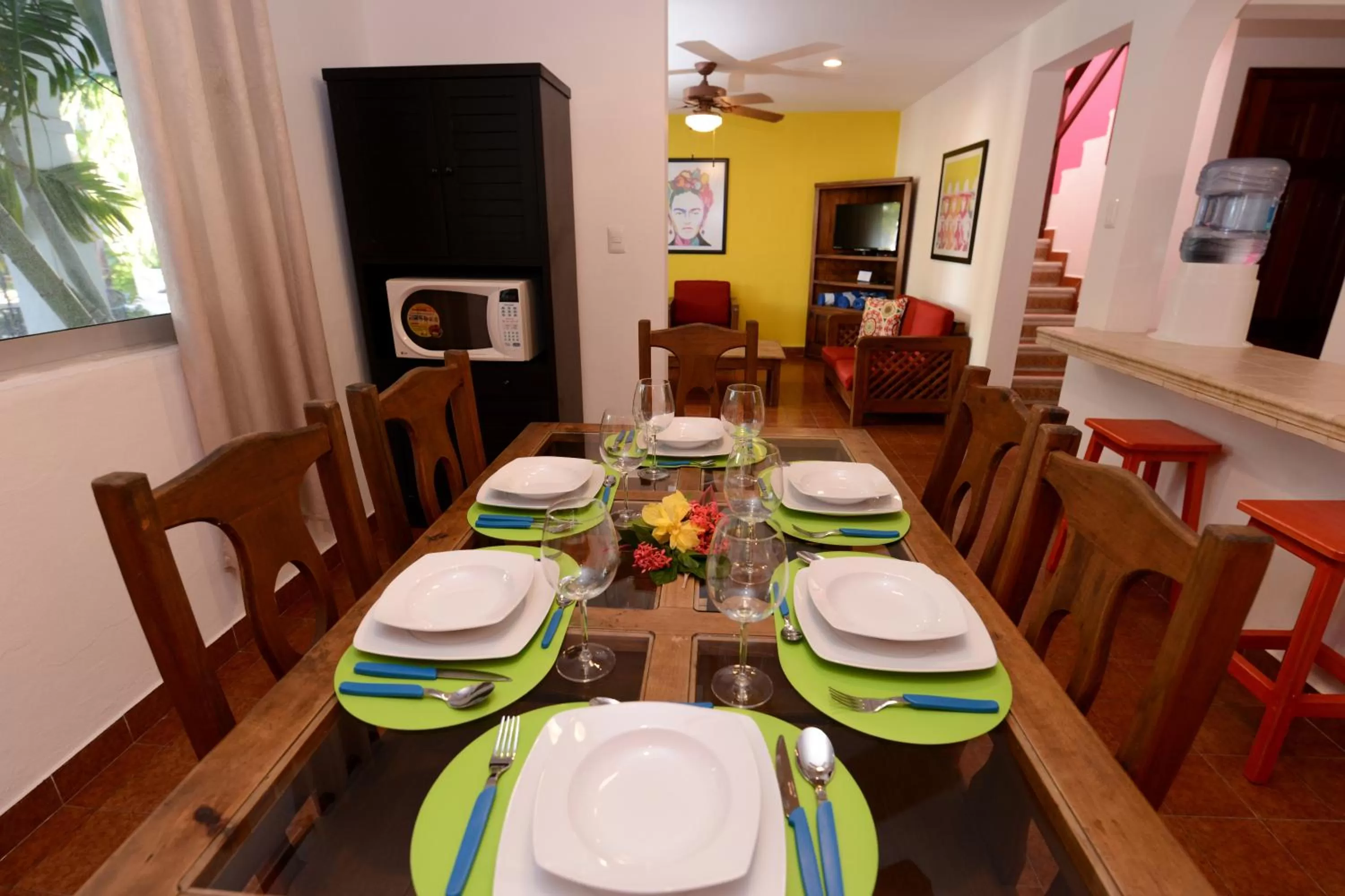 Dining area in Hotel Villas Colibrí Suites & Bungalows