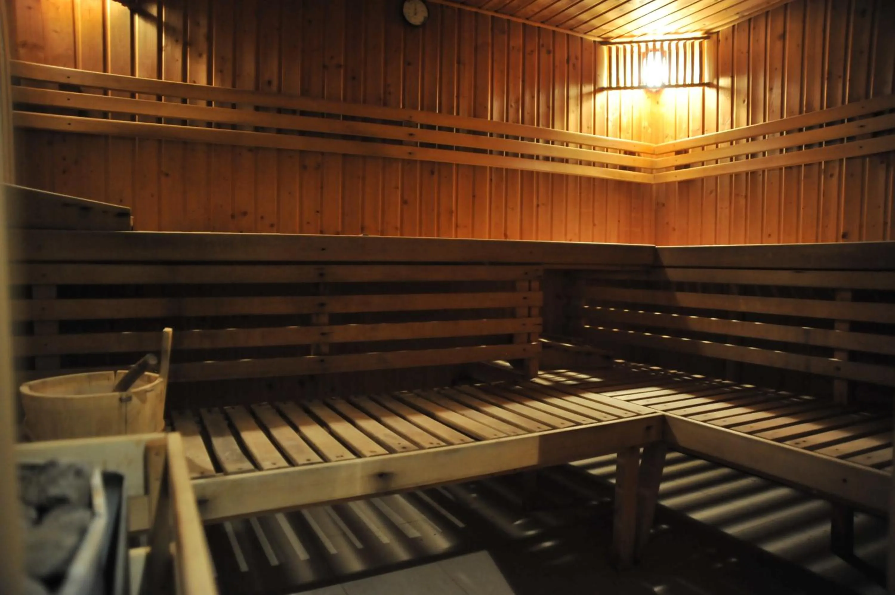 Sauna in Hotel Ramada Pitesti