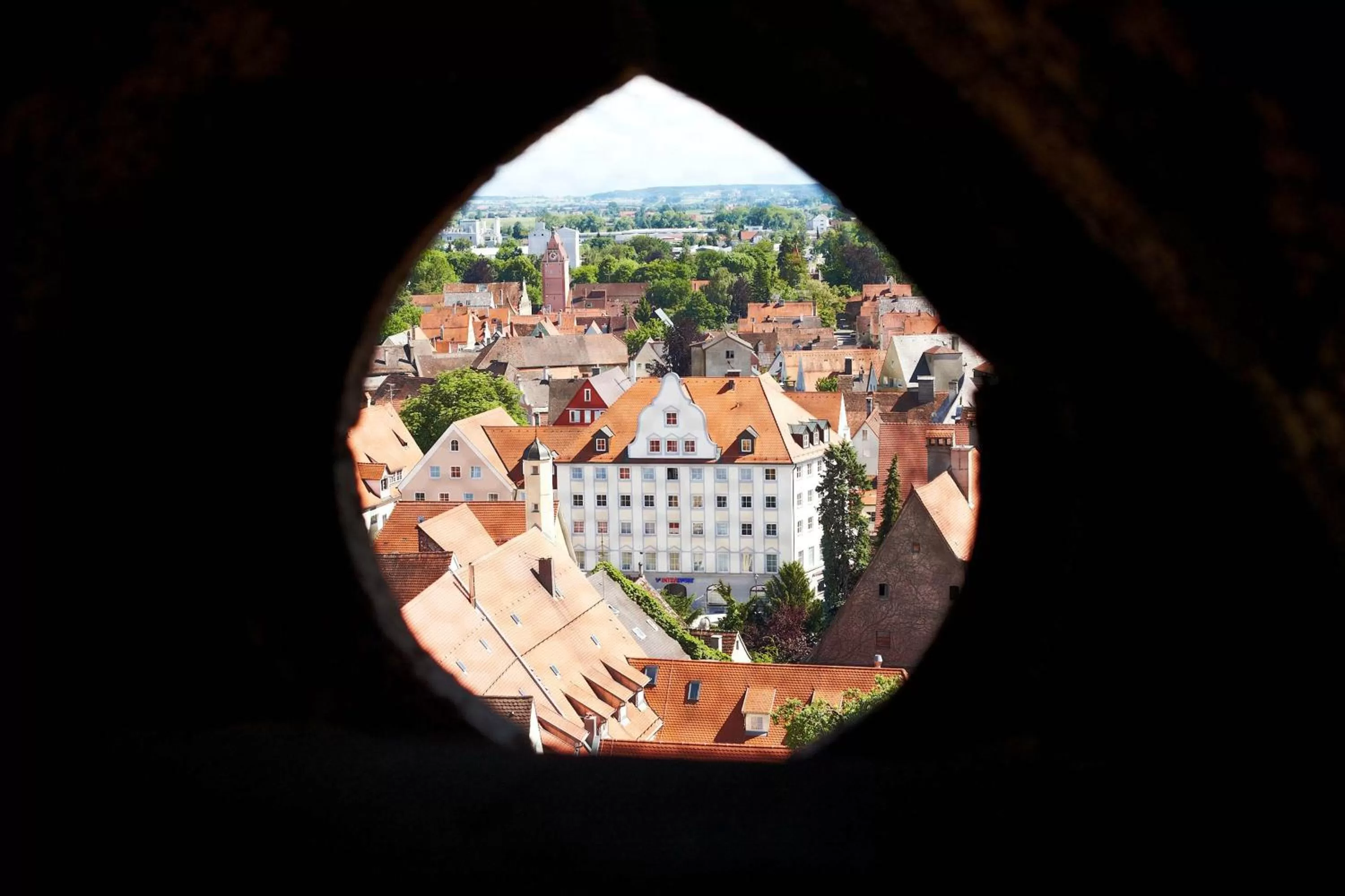 Day, Bird's-eye View in Hotel Falken