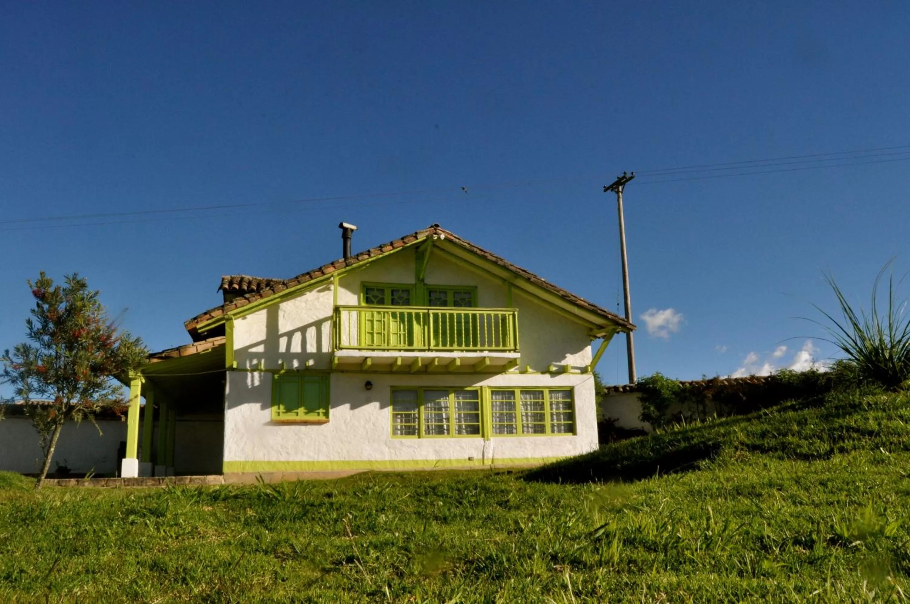 Balcony/Terrace, Property Building in Posada Cafe La Huerta