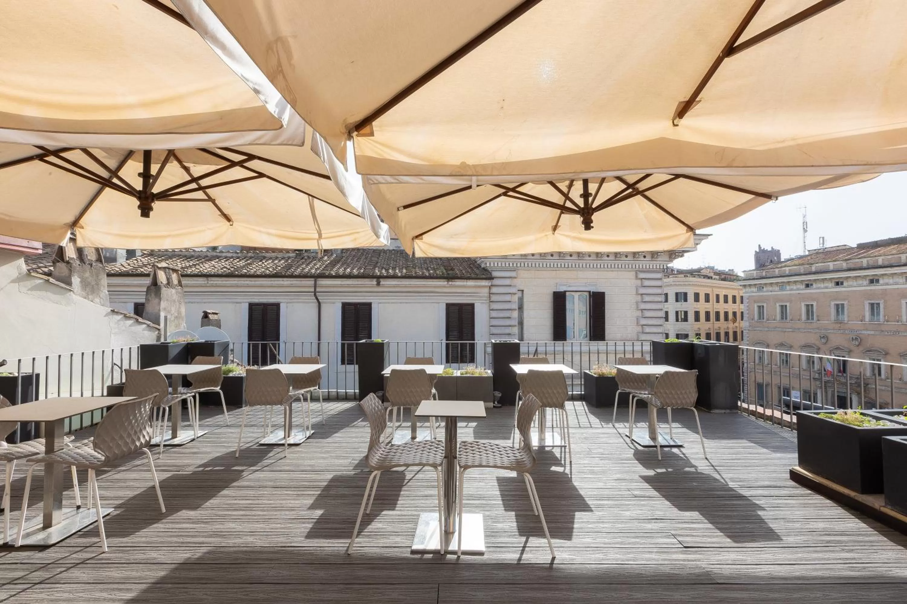 Balcony/Terrace in Hotel Castellino Roma
