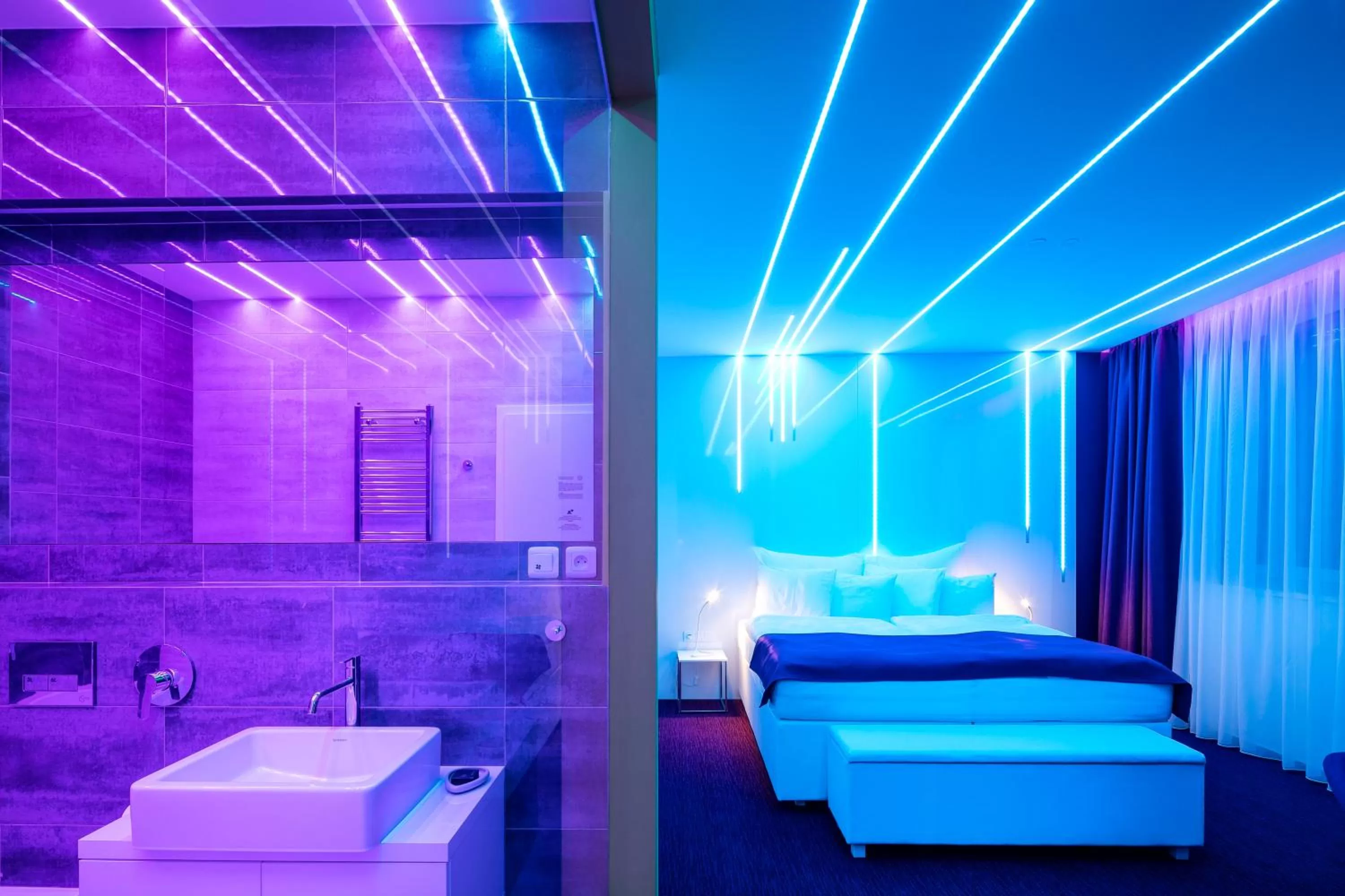 Bedroom, Bathroom in Pytloun Imperial Design Suites