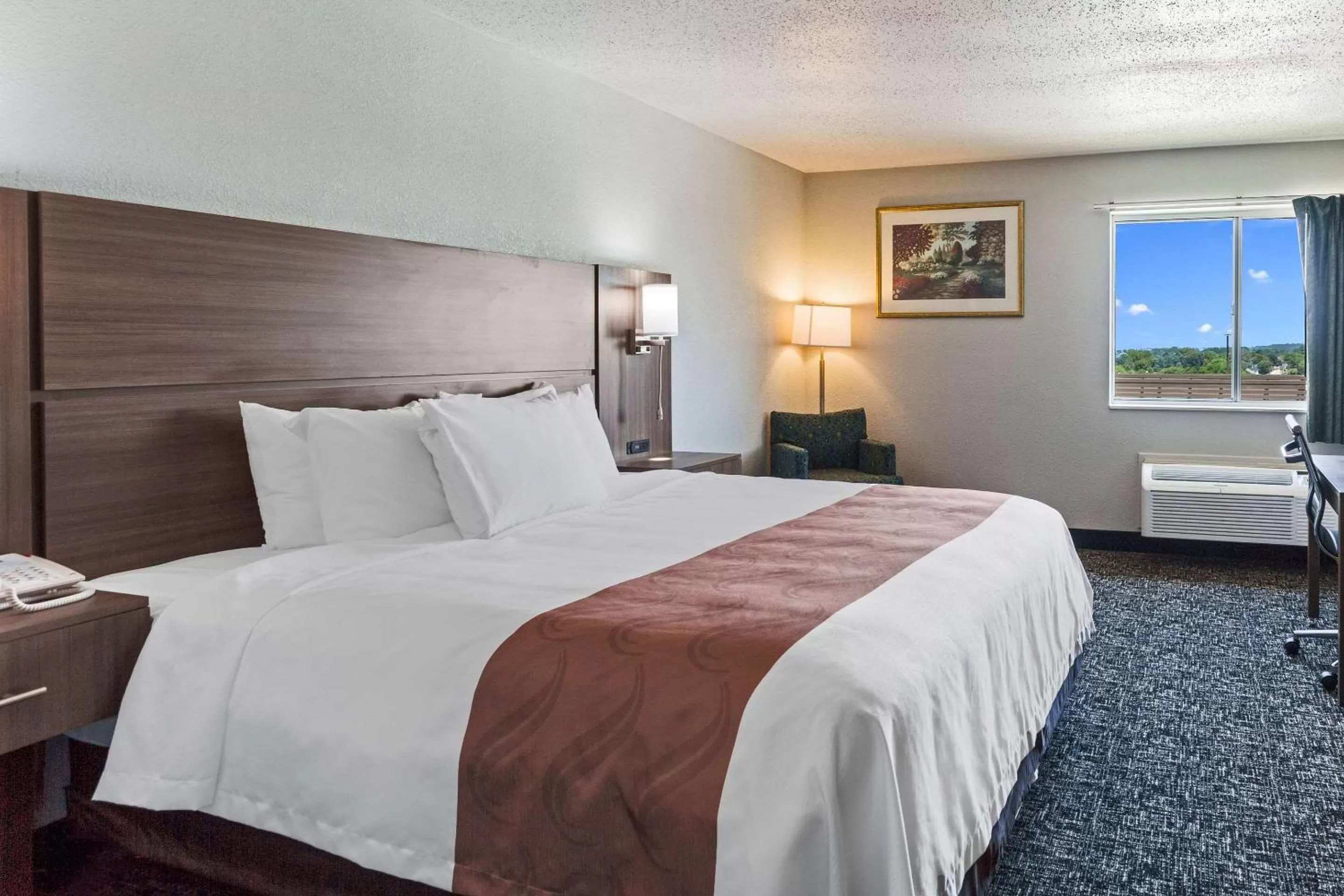 Photo of the whole room, Bed in Quality Inn & Suites Ferdinand