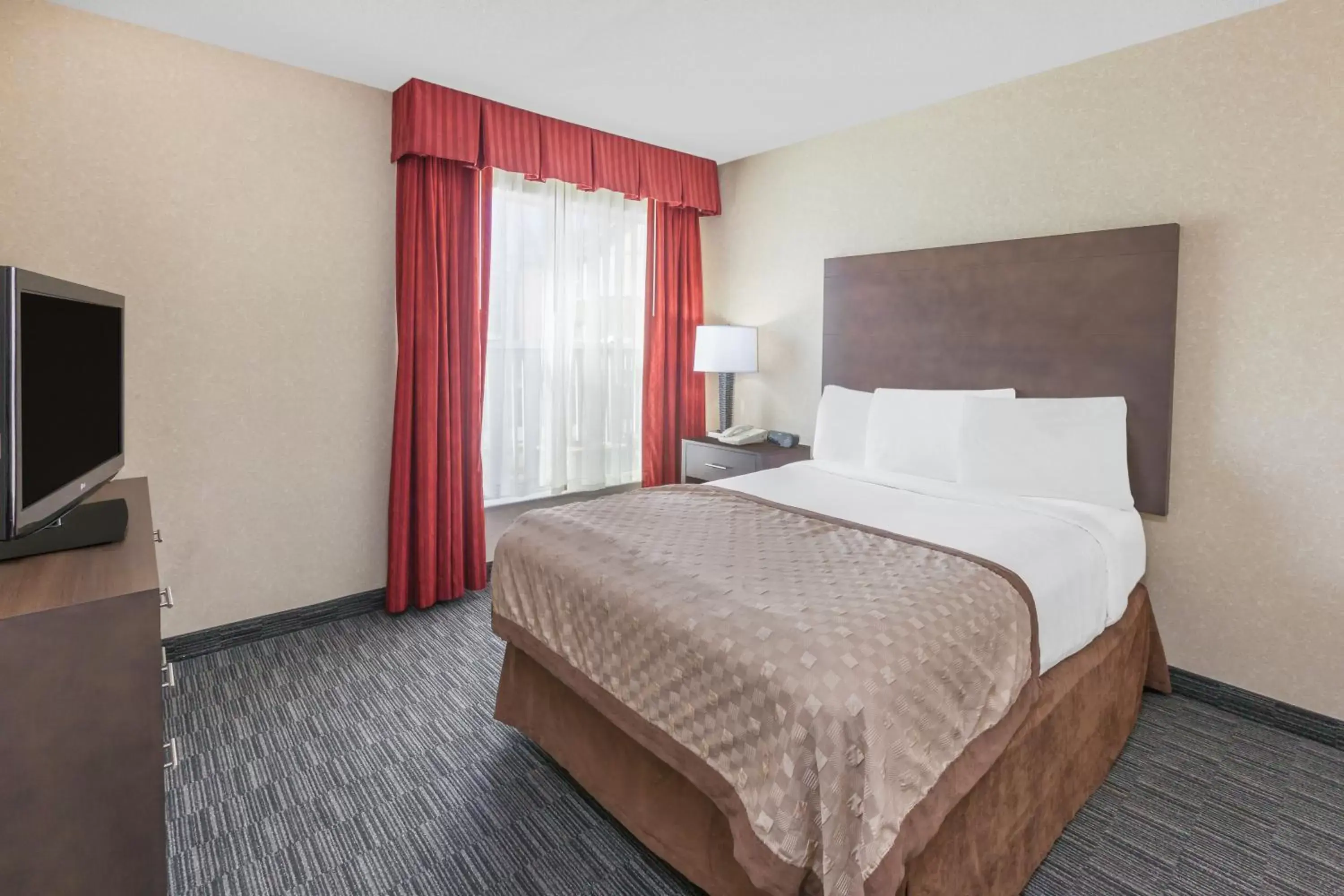 1 Double Bed, One-Bedroom, Mobility Accessible Suite, Non-Smoking in Affordable Suites of America Detroit-Warren 1 Double Bed, One-Bedroom, Mobility Accessible Suite, Non-Smoking in Affordable Suites of America Detroit-Warren