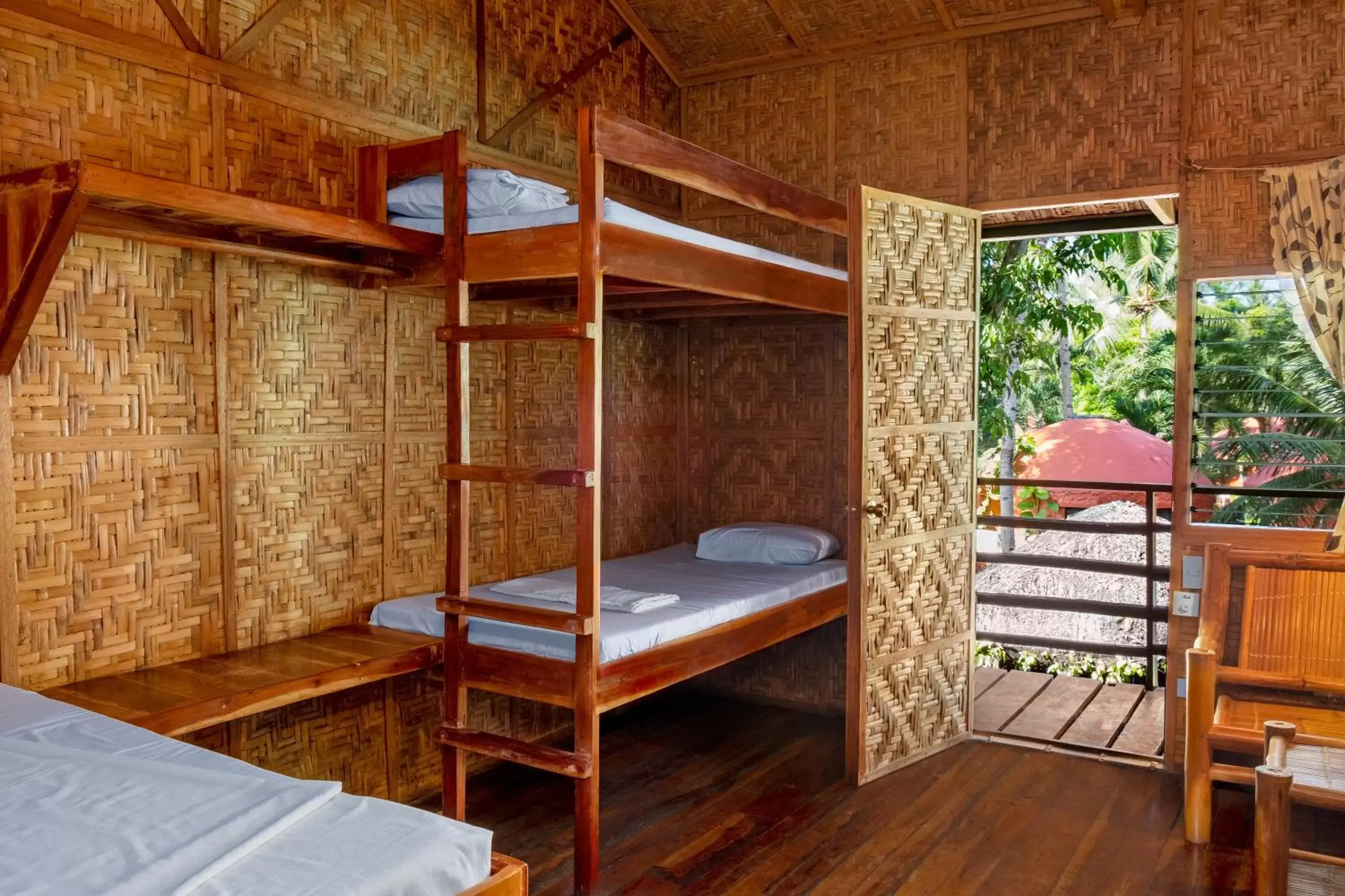 Bunk Bed in Mixed Dormitory Room in Panglao Chocolate Hills Hostel Bunk Bed in Mixed Dormitory Room in Panglao Chocolate Hills Hostel