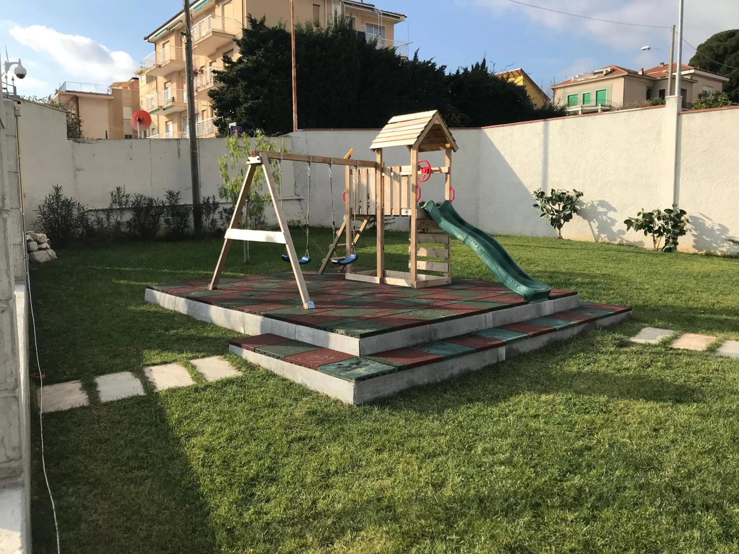 Children play ground in Villa Canepa