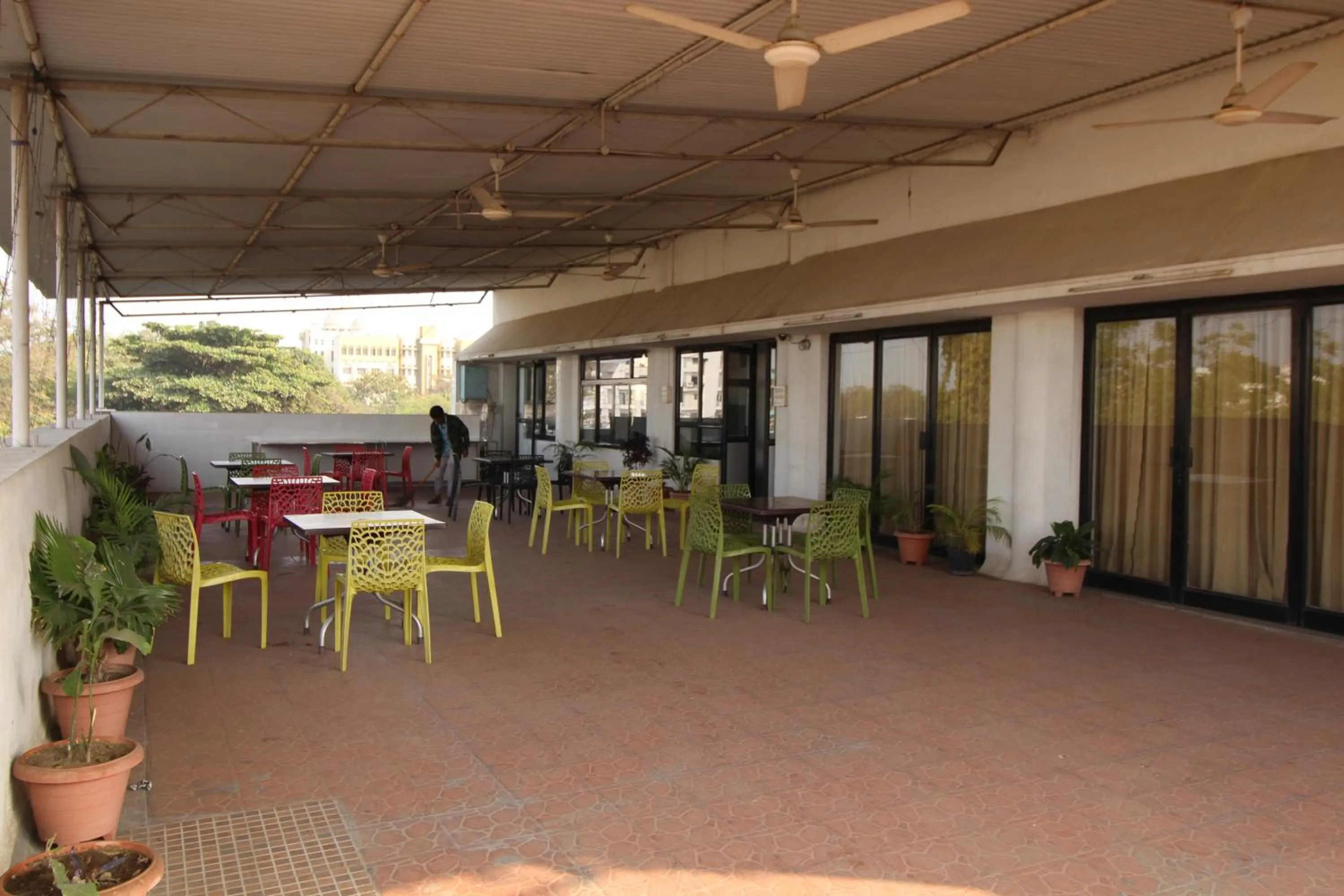 Balcony/Terrace in Hotel Girnar