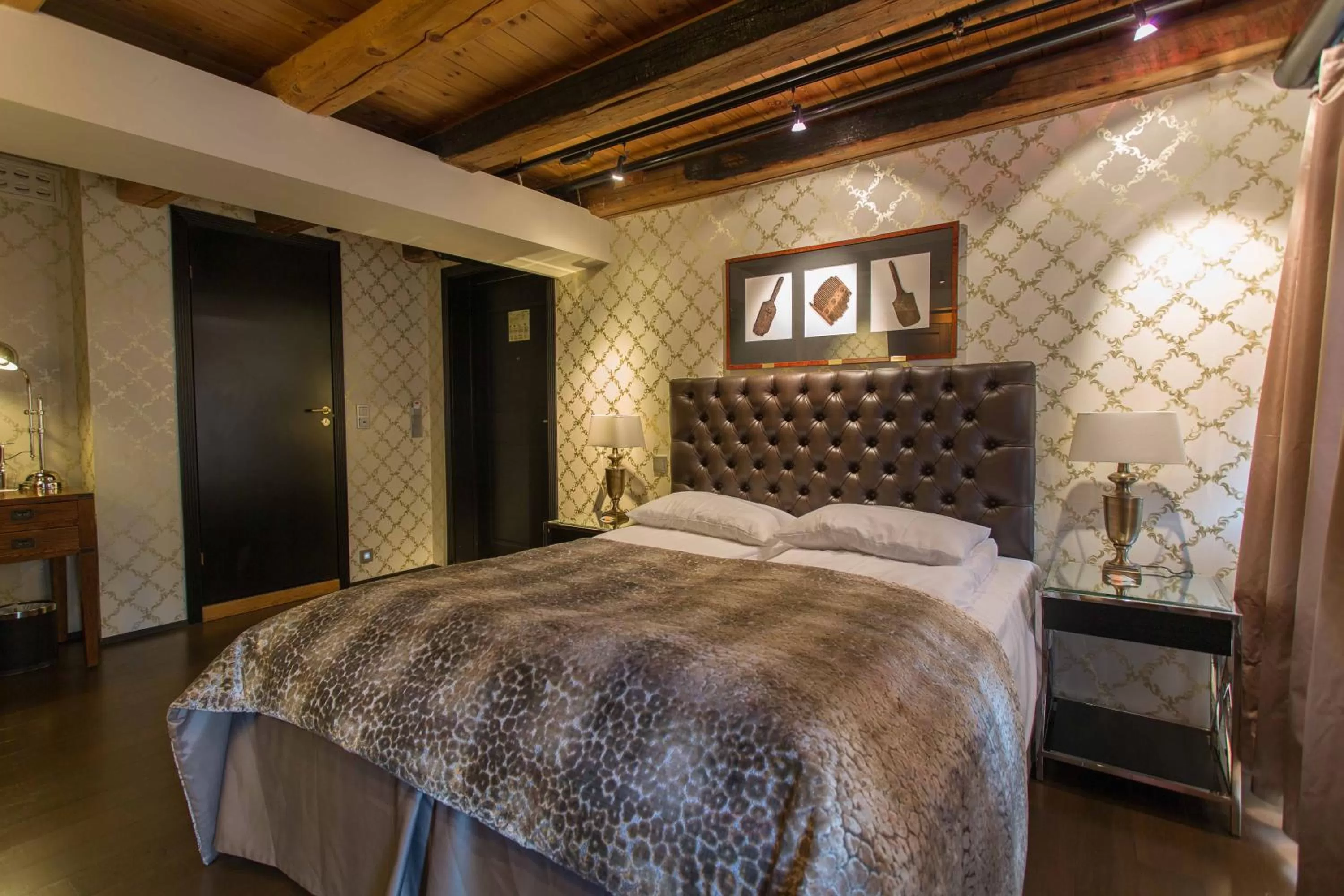 Bed in Det Hanseatiske Hotel