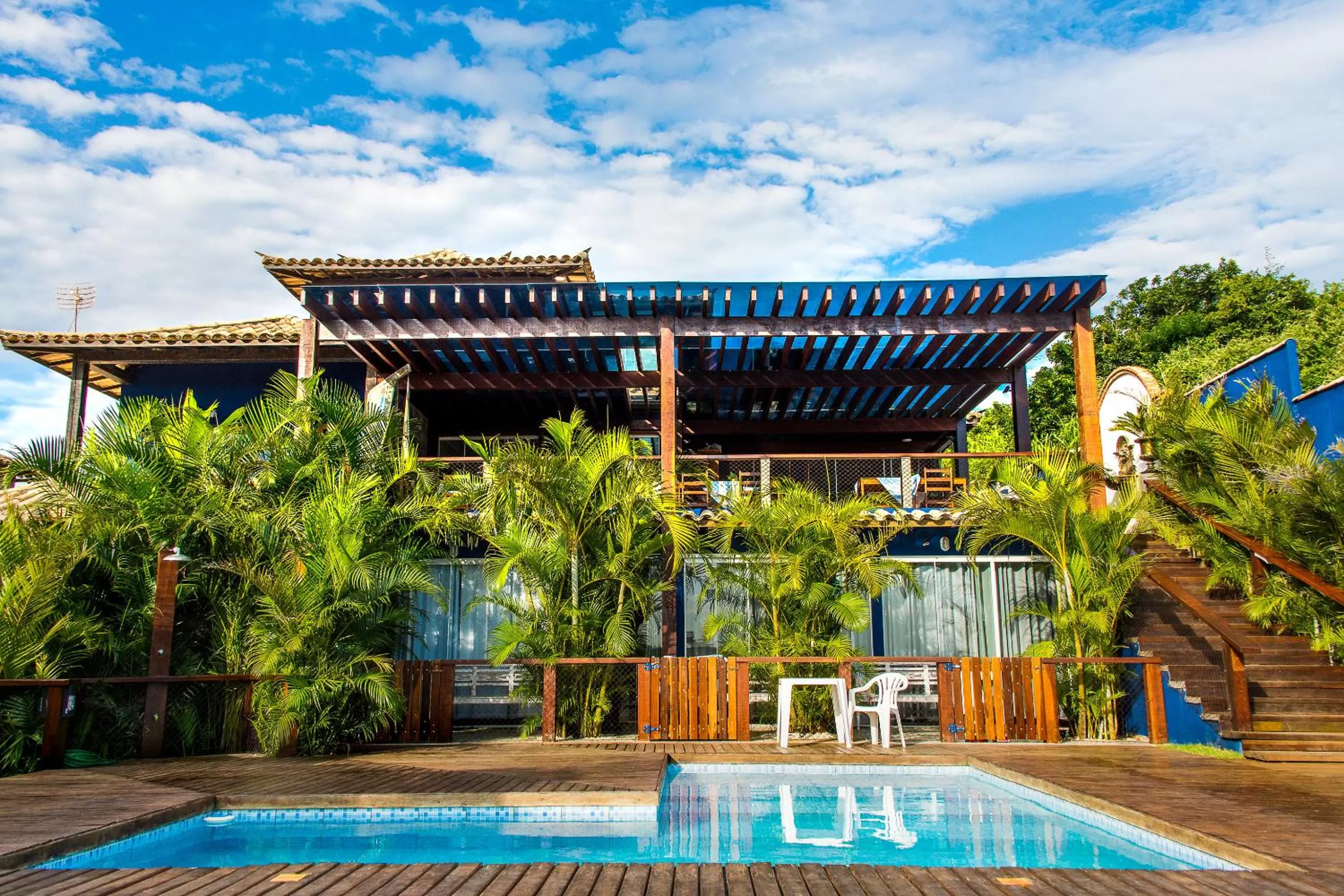 Property building, Swimming Pool in Pousada La Dolce Vita