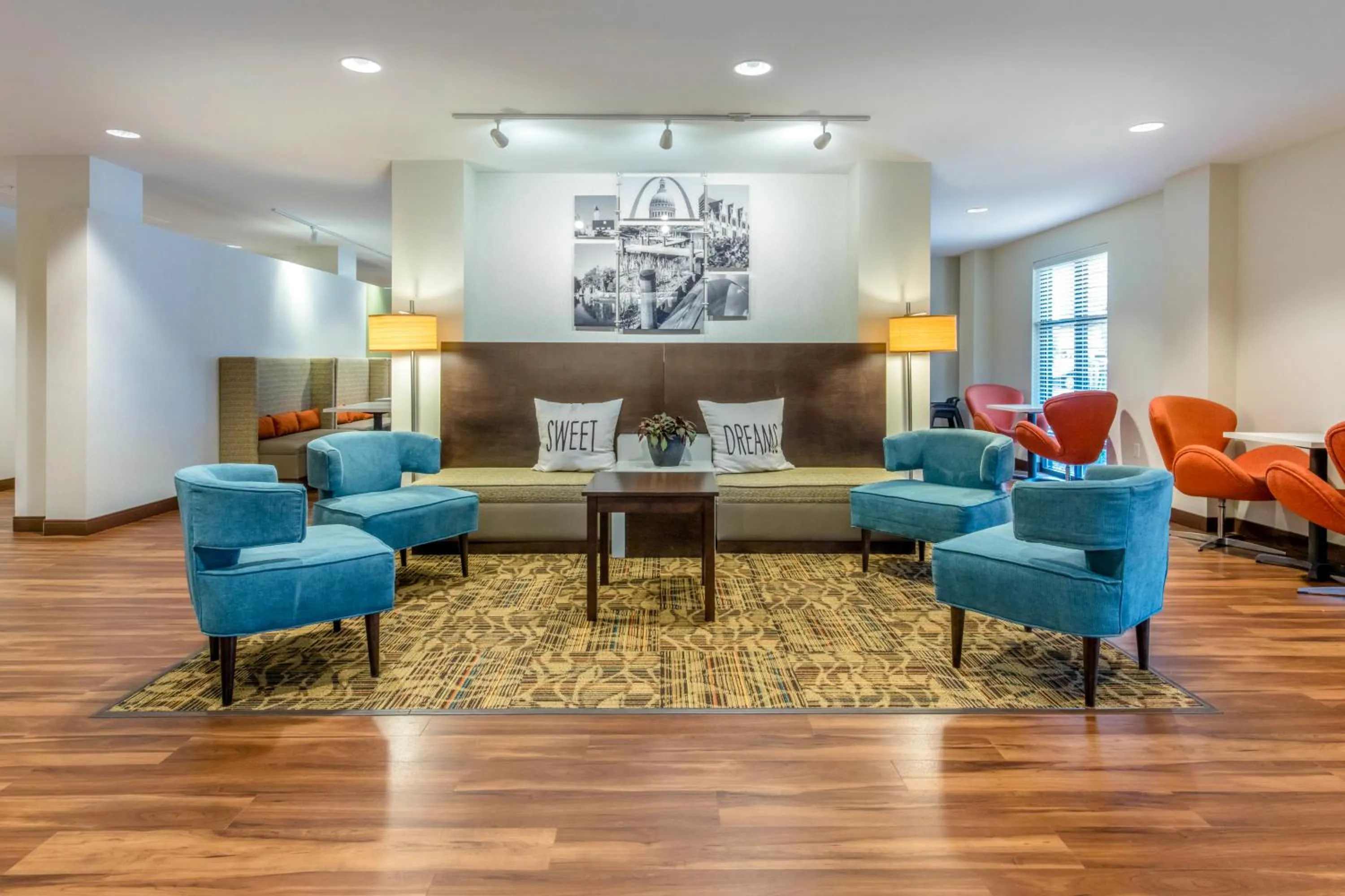 Lobby or reception in MainStay Suites St Louis Airport