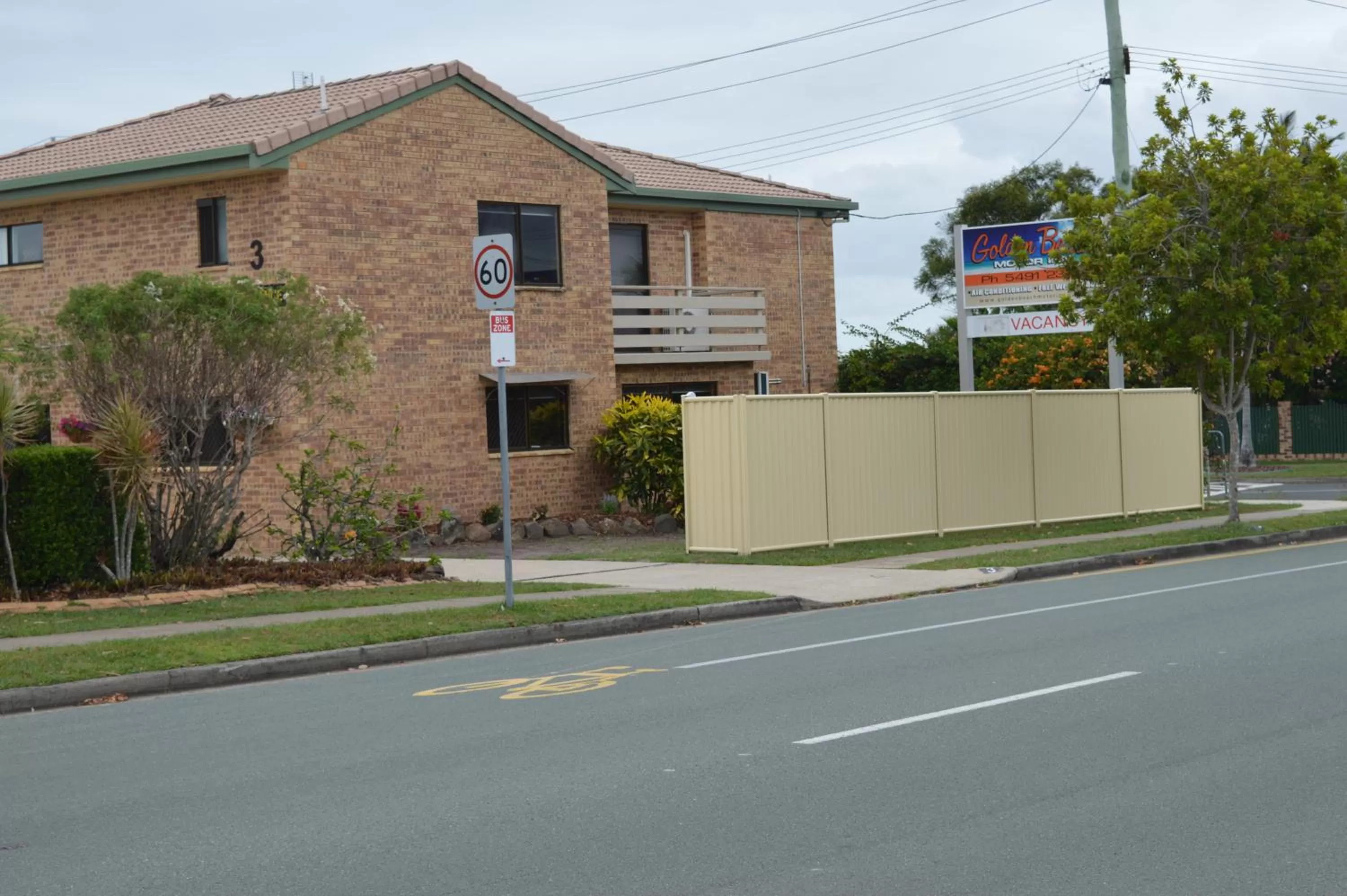 Facade/entrance in Golden Beach Motor Inn, Caloundra