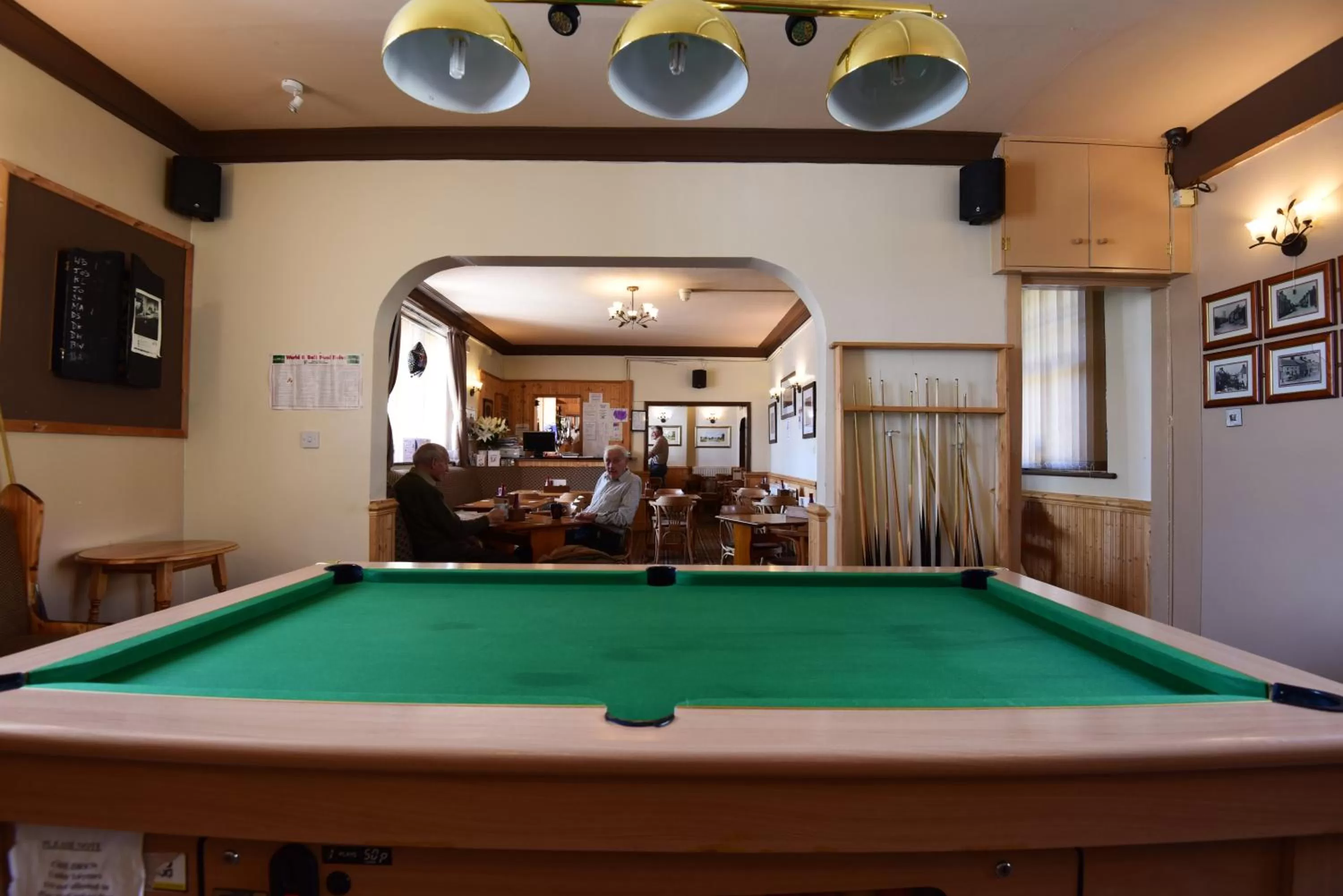 Game Room in The Black Bull inn