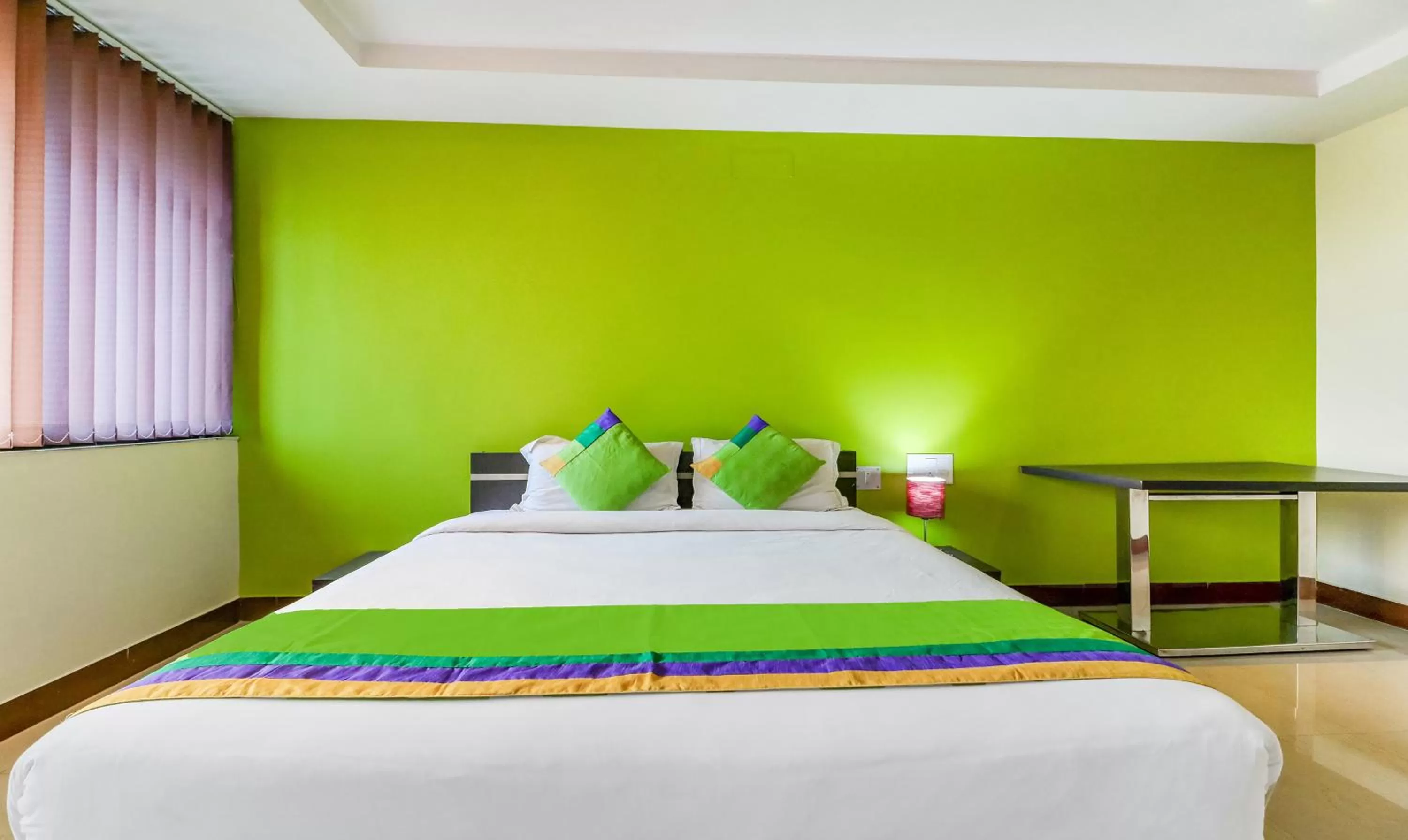 Bedroom, Bed in Treebo Concerto Residentia