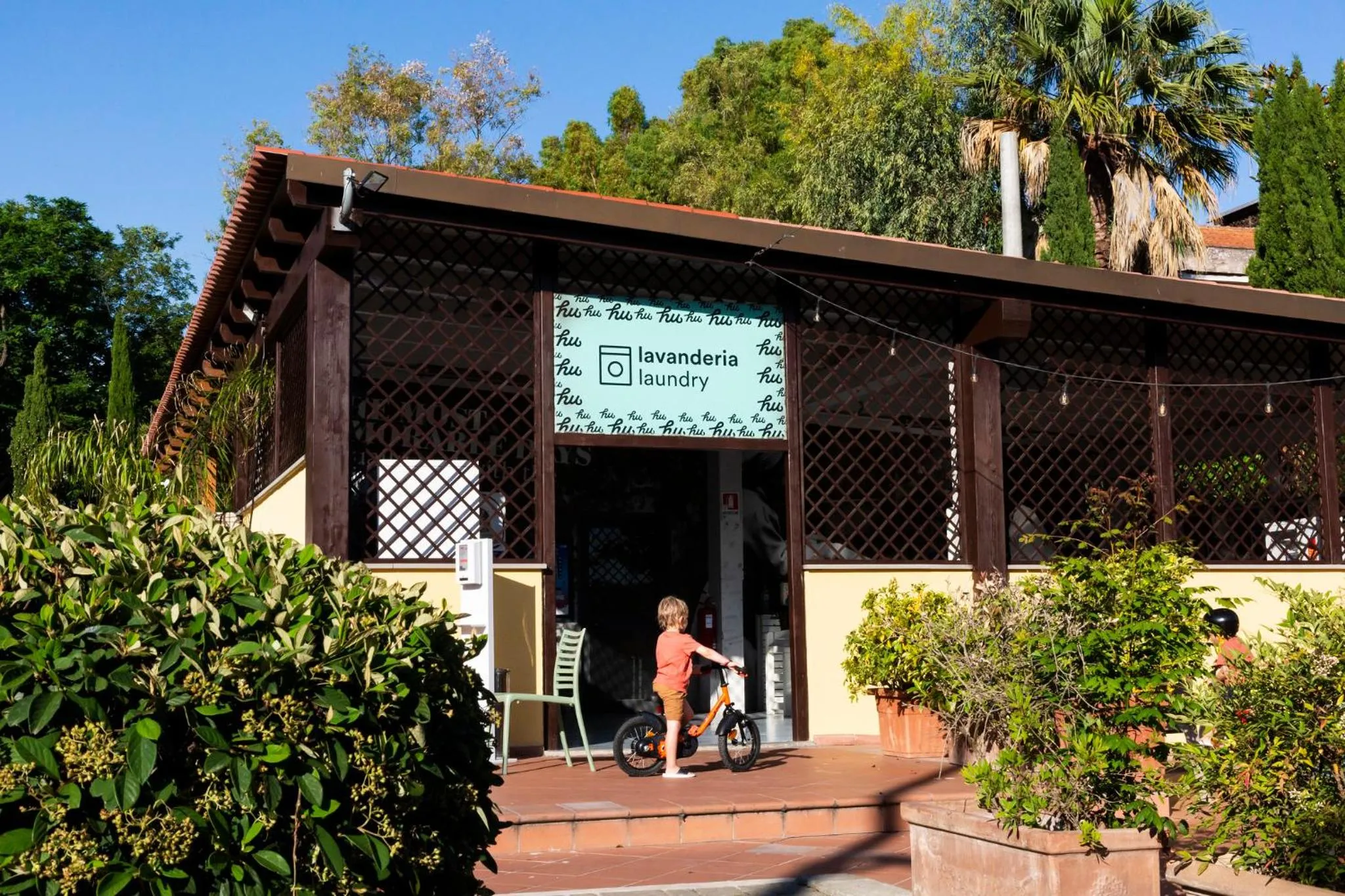laundry in hu Roma Camping In Town