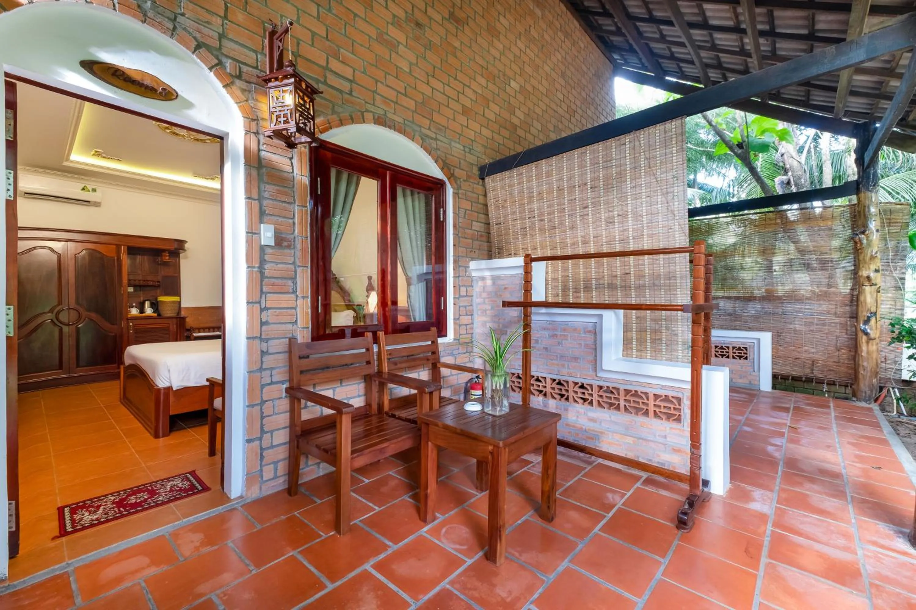 Facade/entrance in Coco Palm Beach Resort