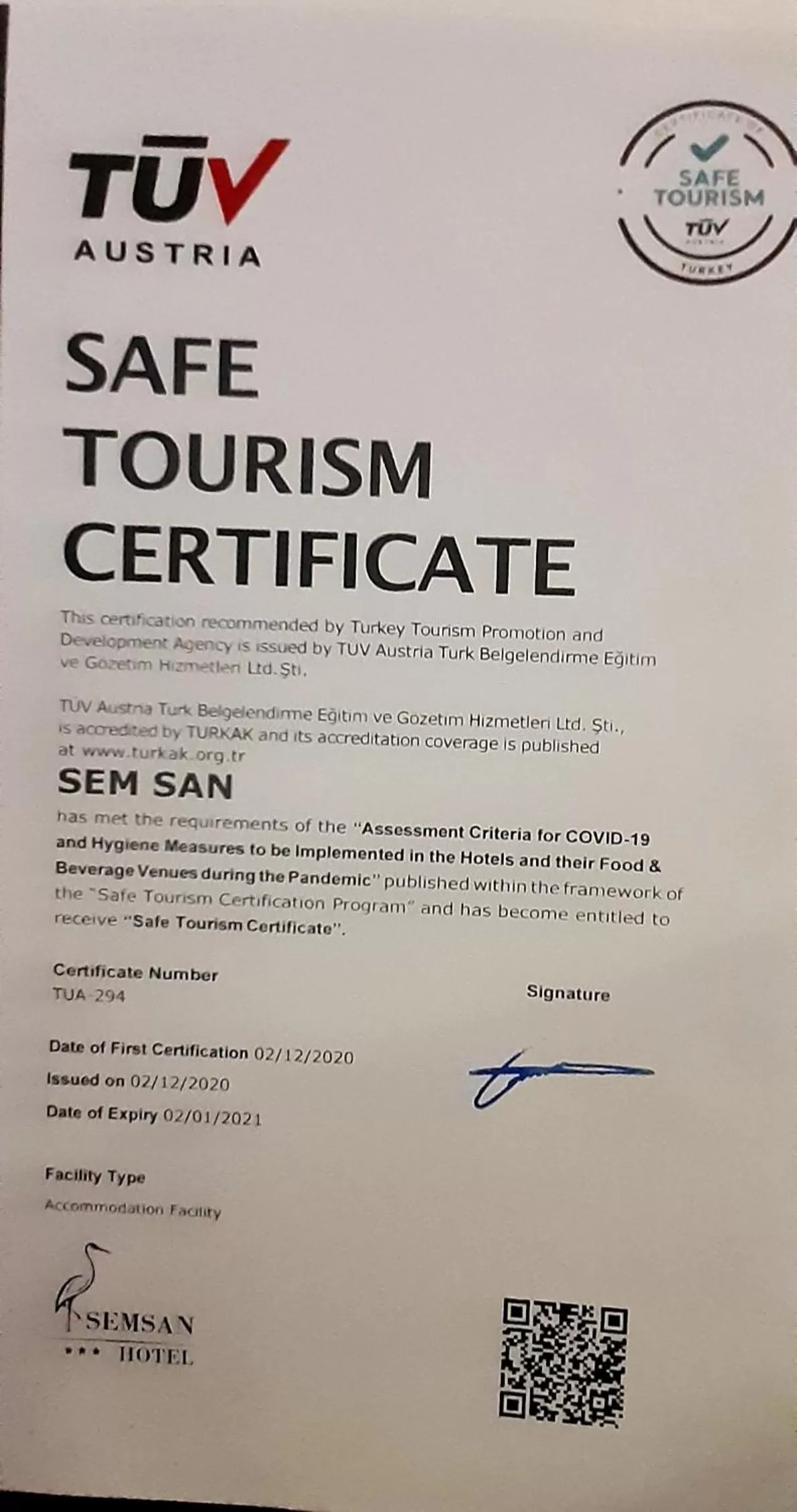 People in Semsan Hotel