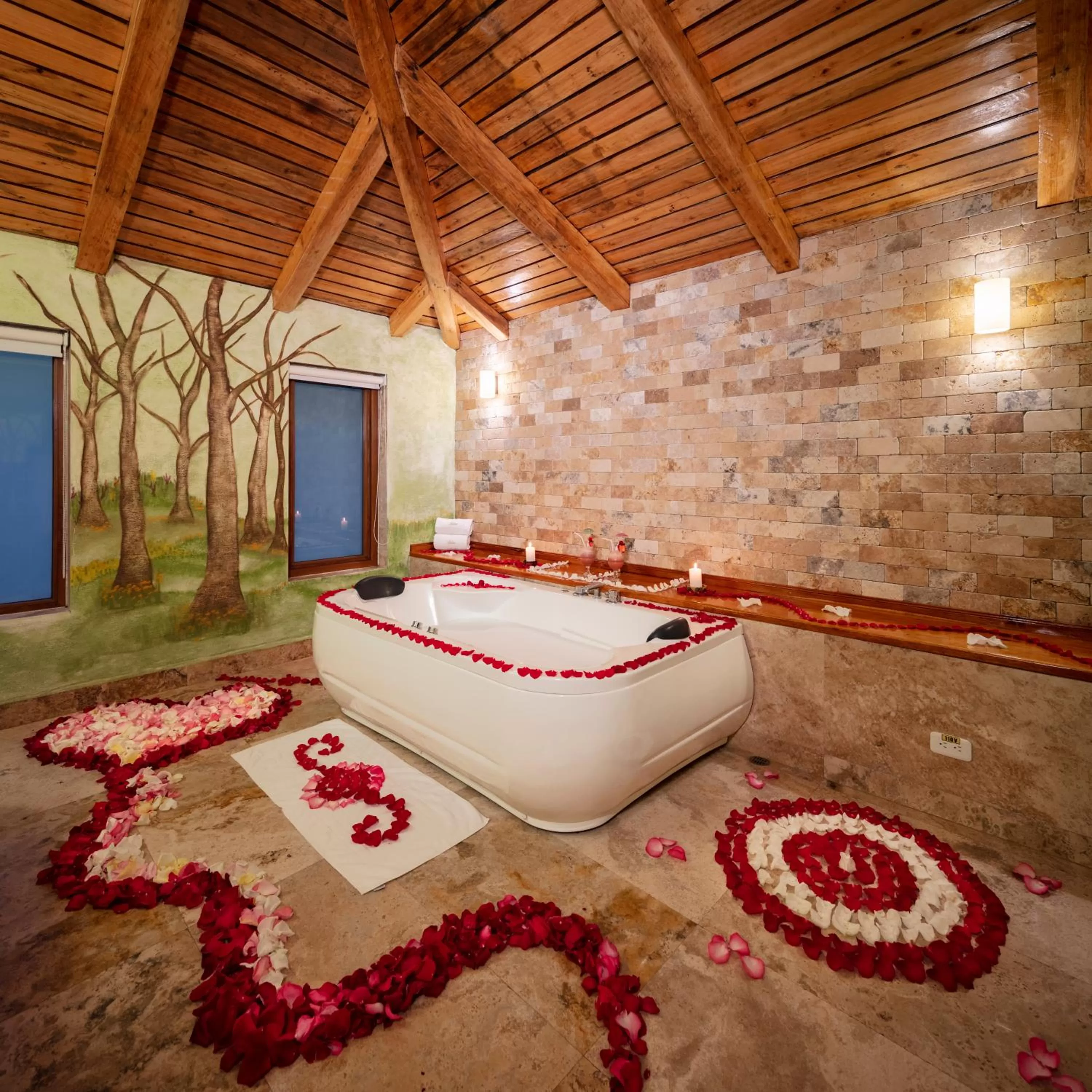 Bathroom in Luna Volcán, Adventure SPA