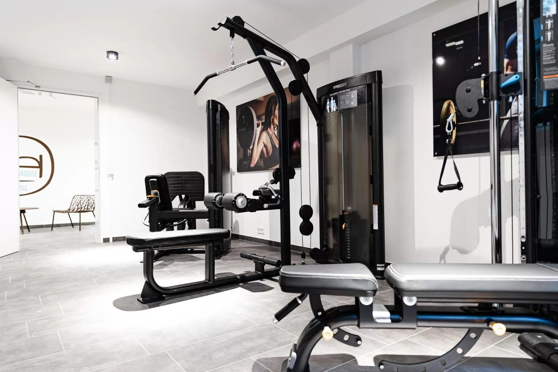 Fitness centre/facilities in Boardinghouse Plattling