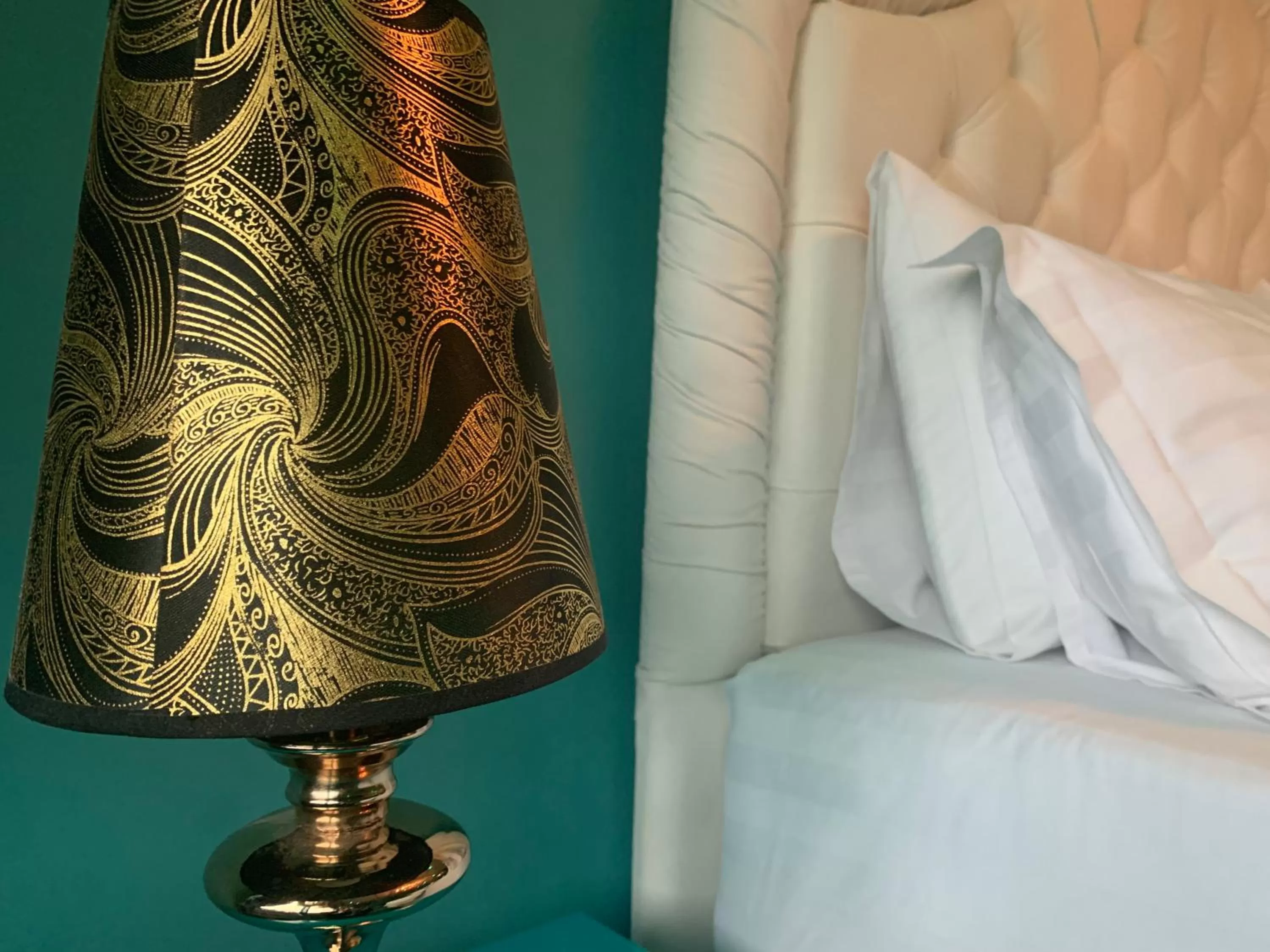 Bed in Hotel Rosa Blu