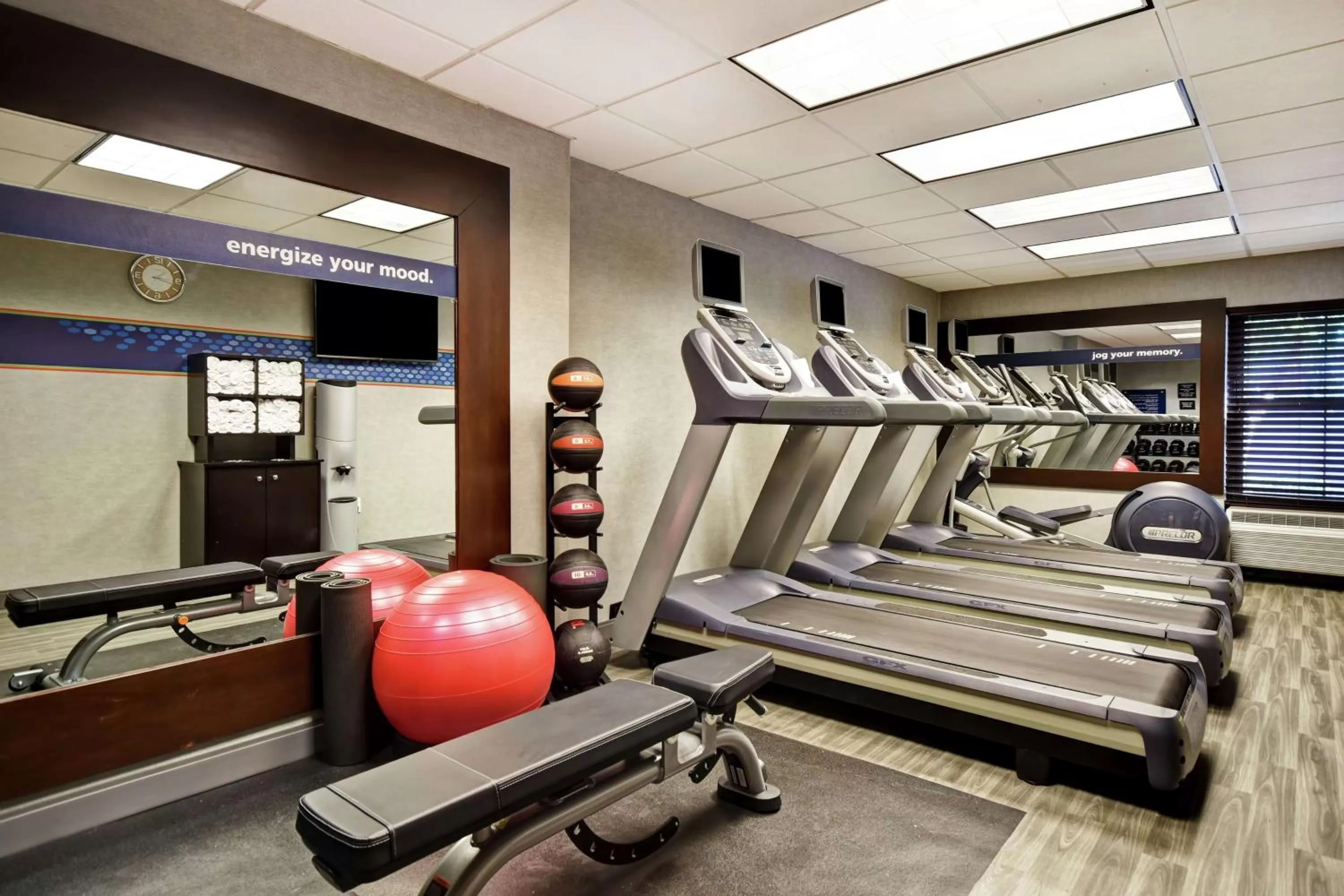 Fitness centre/facilities in Hampton Inn Atlanta-Mall Of Georgia