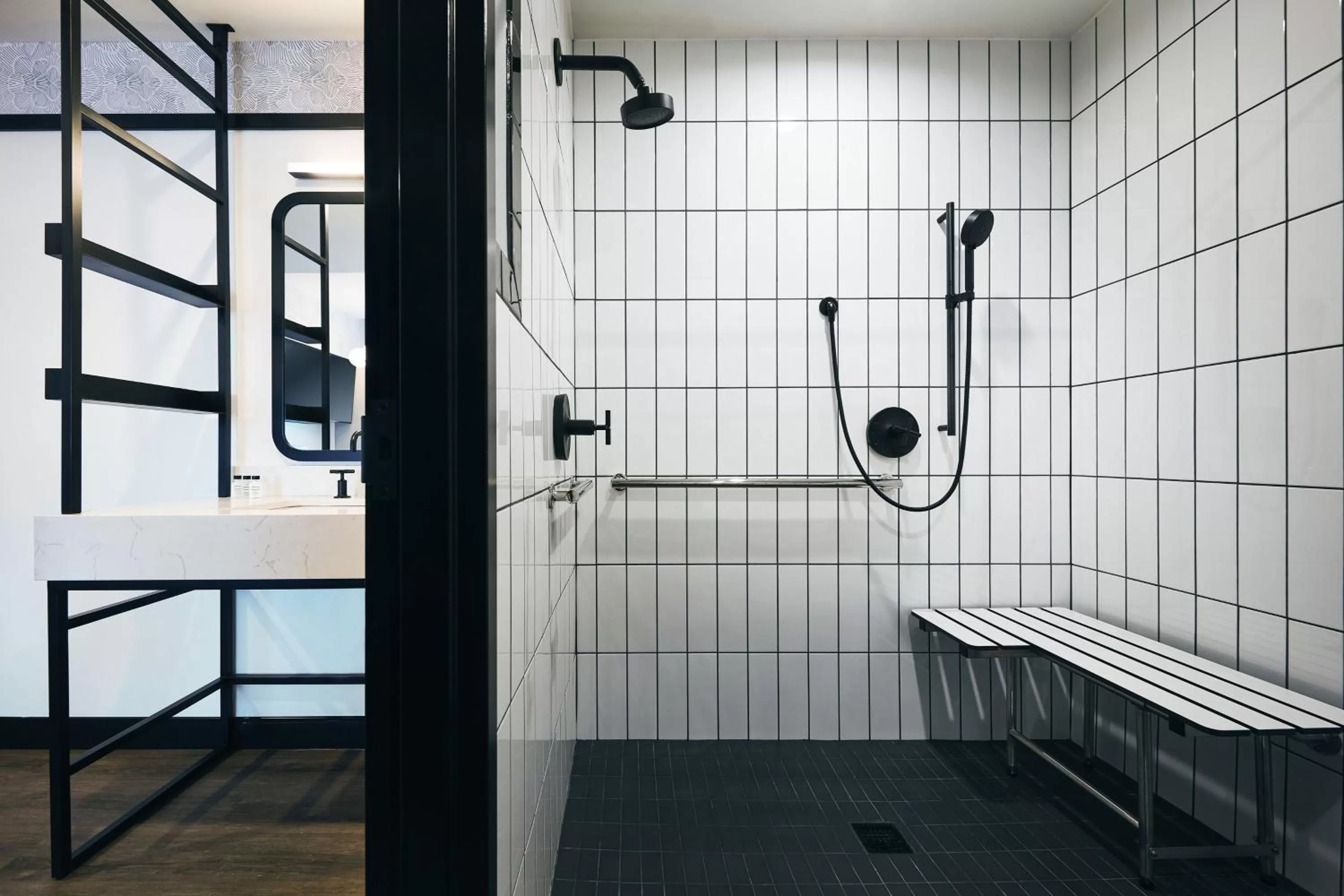 Bathroom in Kinley Chattanooga Southside, a Tribute Portfolio Hotel