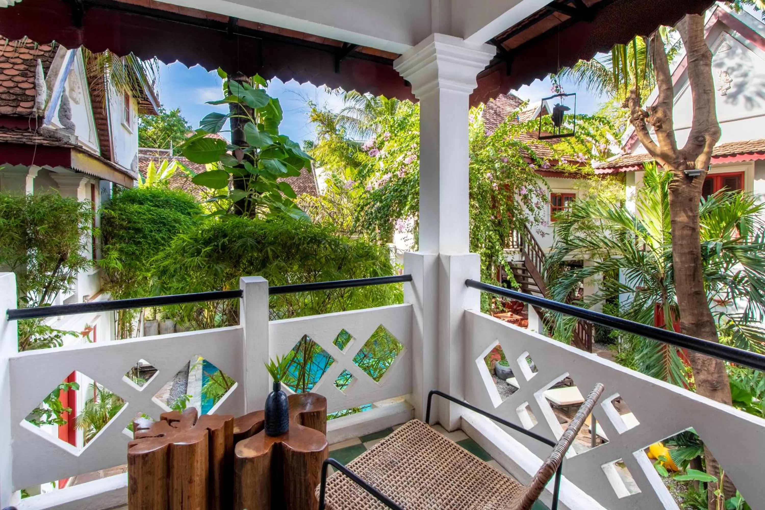 Balcony/Terrace in Rambutan Resort – Siem Reap