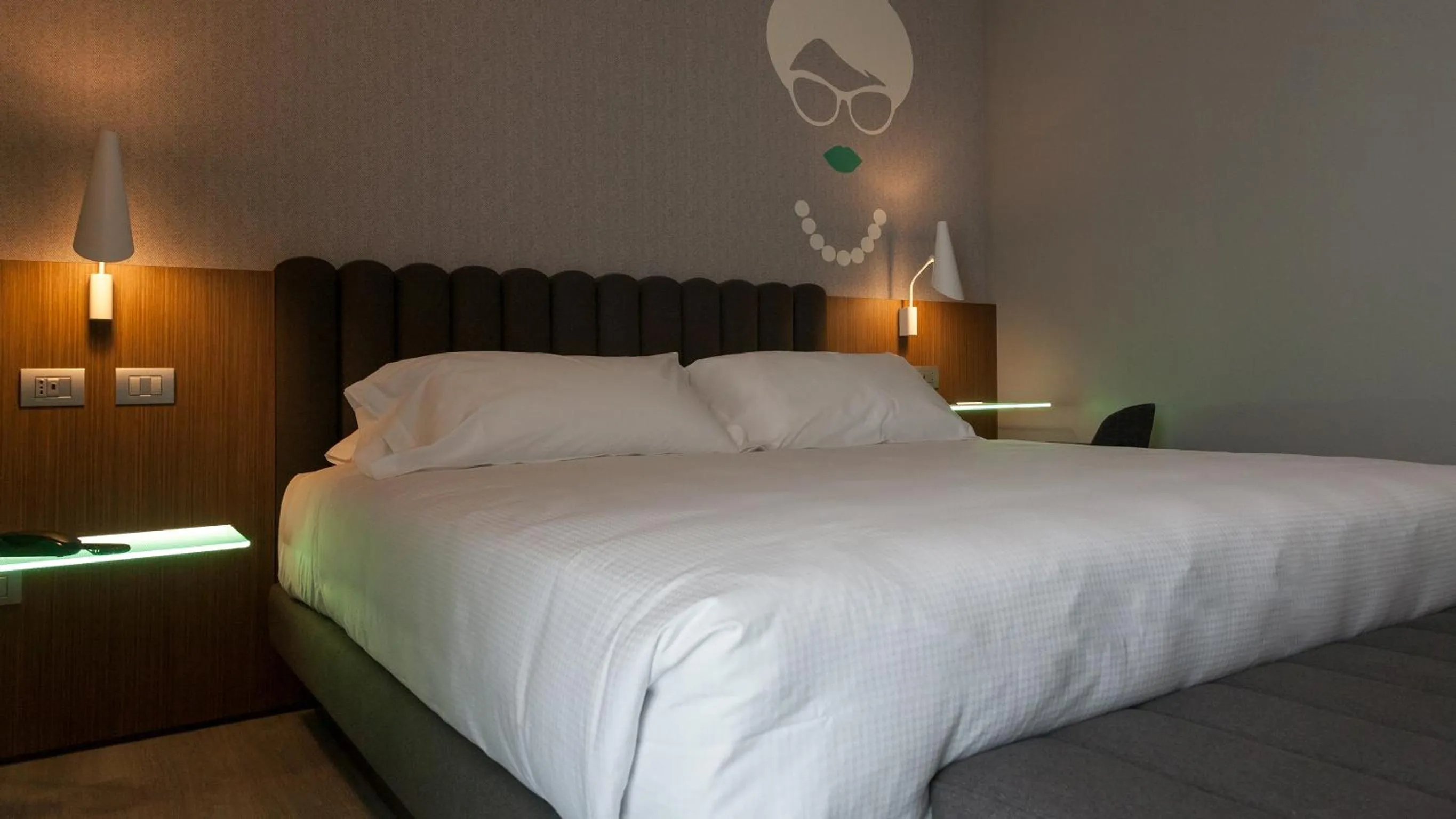 Bed in G Hotel Pescara